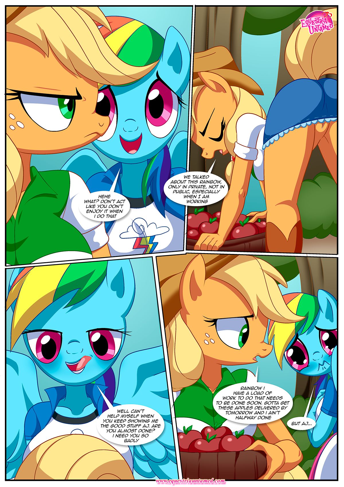 Behind Closed Barn Doors (My Little Pony: Friendship is Magic) [Palcomix] 1 . Behind Closed Barn Doors - Chapter 1 (My Little Pony: Friendship is Magic) [Palcomix] – page 3