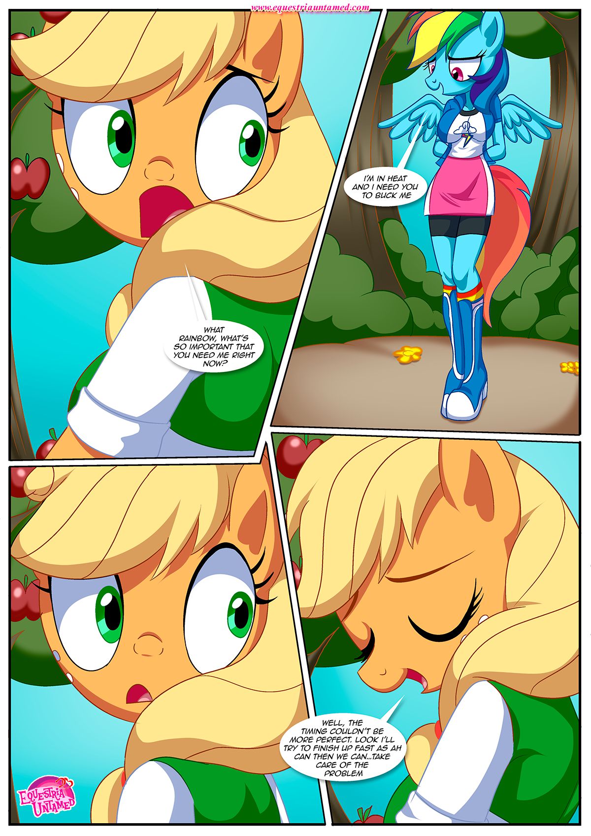 Behind Closed Barn Doors (My Little Pony: Friendship is Magic) [Palcomix] 1 . Behind Closed Barn Doors - Chapter 1 (My Little Pony: Friendship is Magic) [Palcomix] – page 4