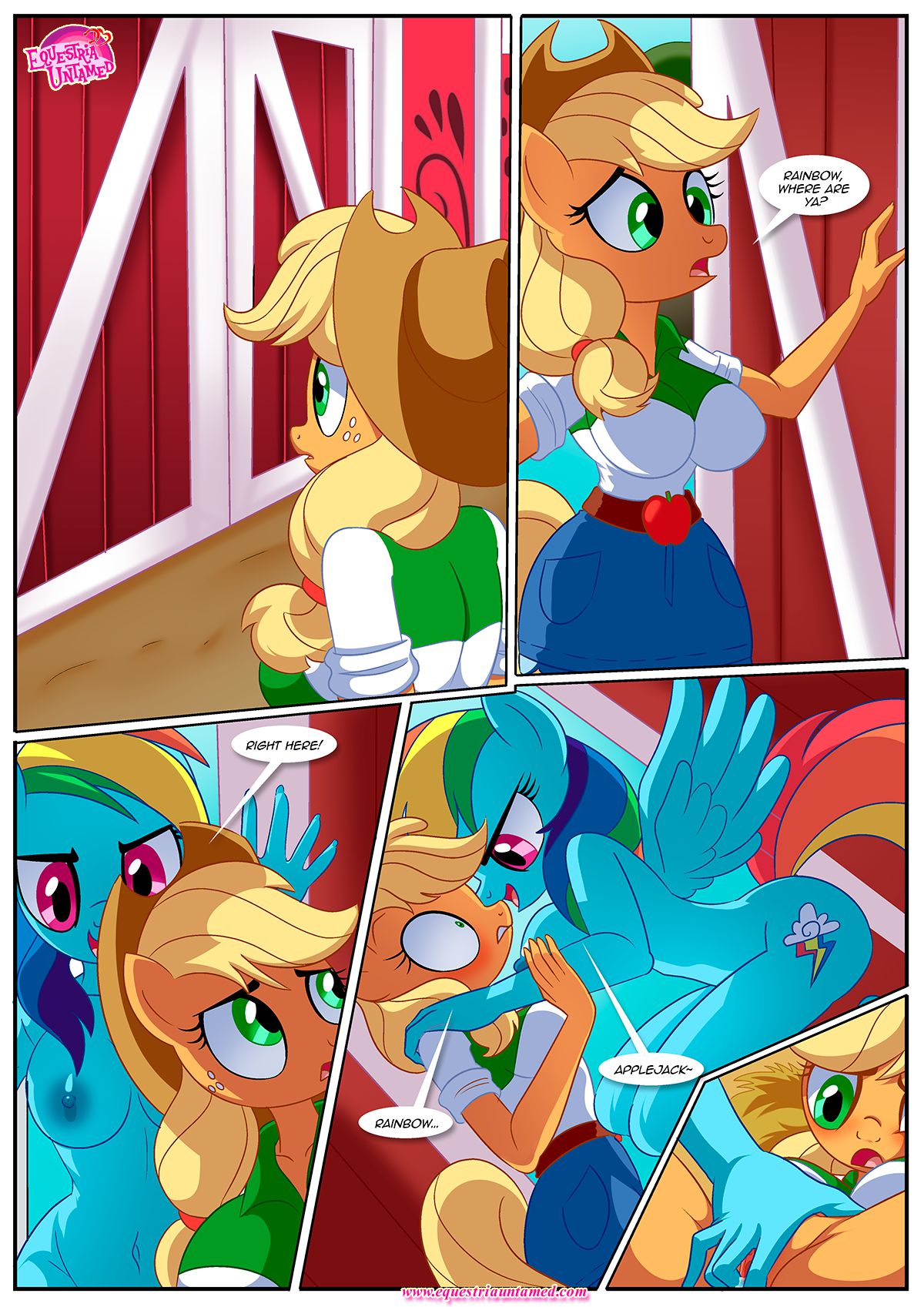 Behind Closed Barn Doors (My Little Pony: Friendship is Magic) [Palcomix] 1 . Behind Closed Barn Doors - Chapter 1 (My Little Pony: Friendship is Magic) [Palcomix] – page 8