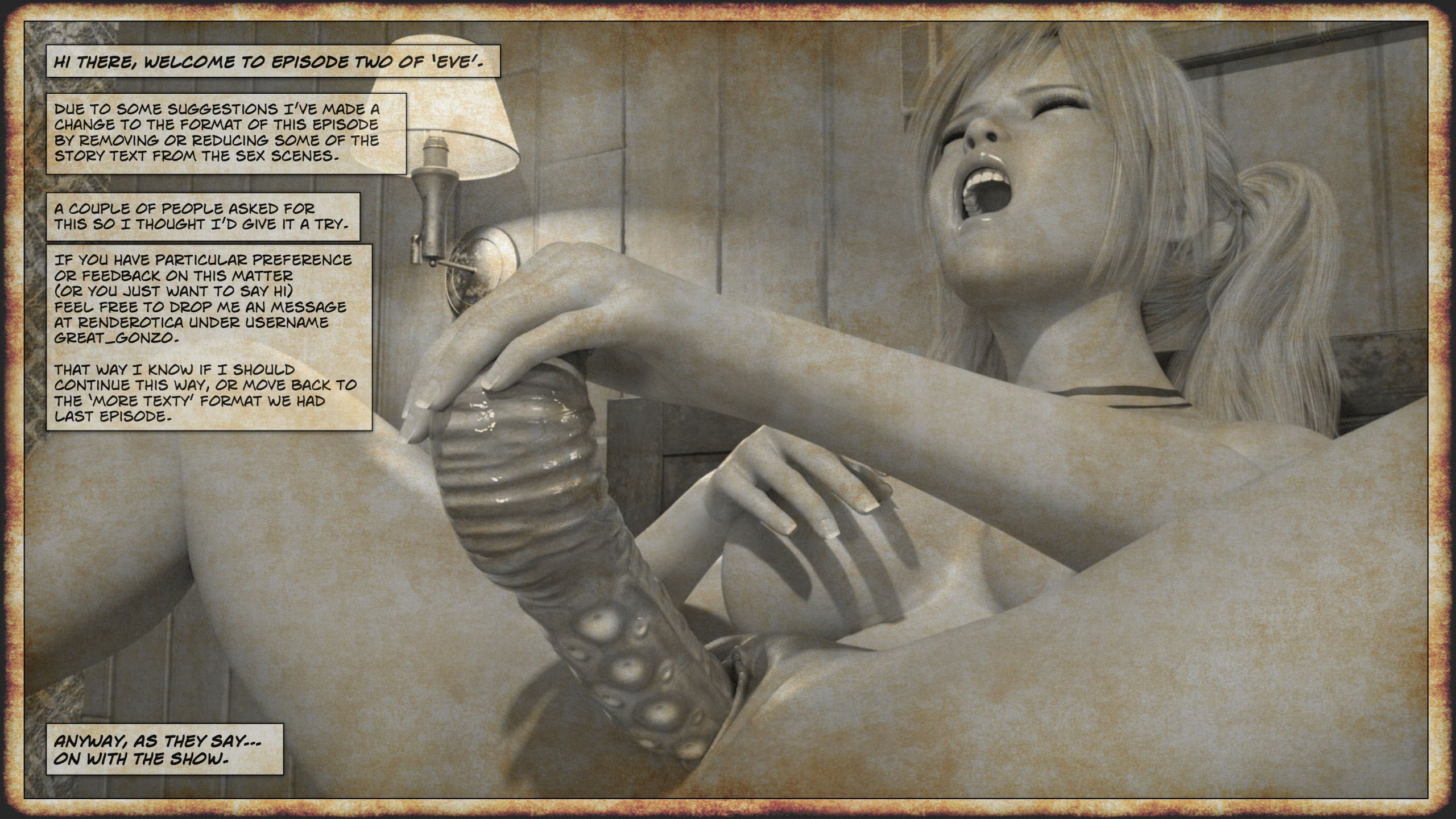 EVE [Gonzo Studios] 2 . EVE - The Sexorcist - Chapter 2 [Gonzo Studios] – page 2