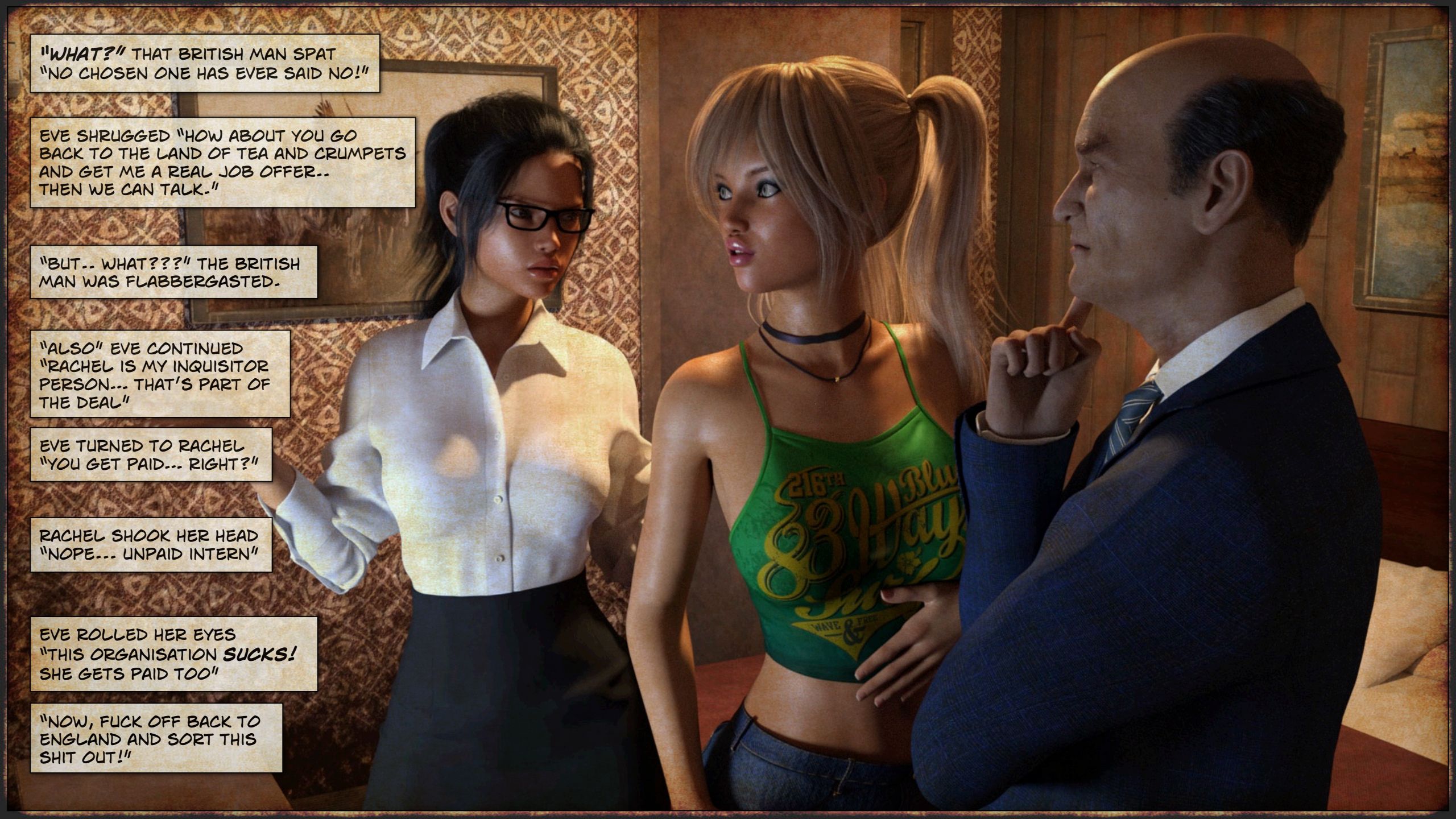 EVE [Gonzo Studios] 1 . EVE - The Morning After the Apocalypse Before - Chapter 1 [Gonzo Studios] – page 10