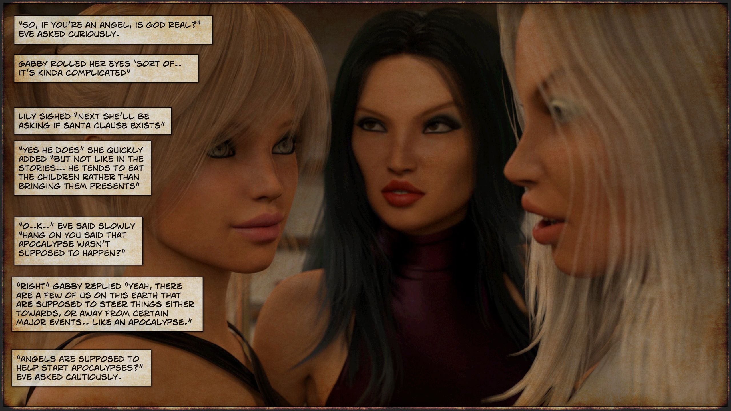 EVE [Gonzo Studios] 1 . EVE - The Morning After the Apocalypse Before - Chapter 1 [Gonzo Studios] – page 23