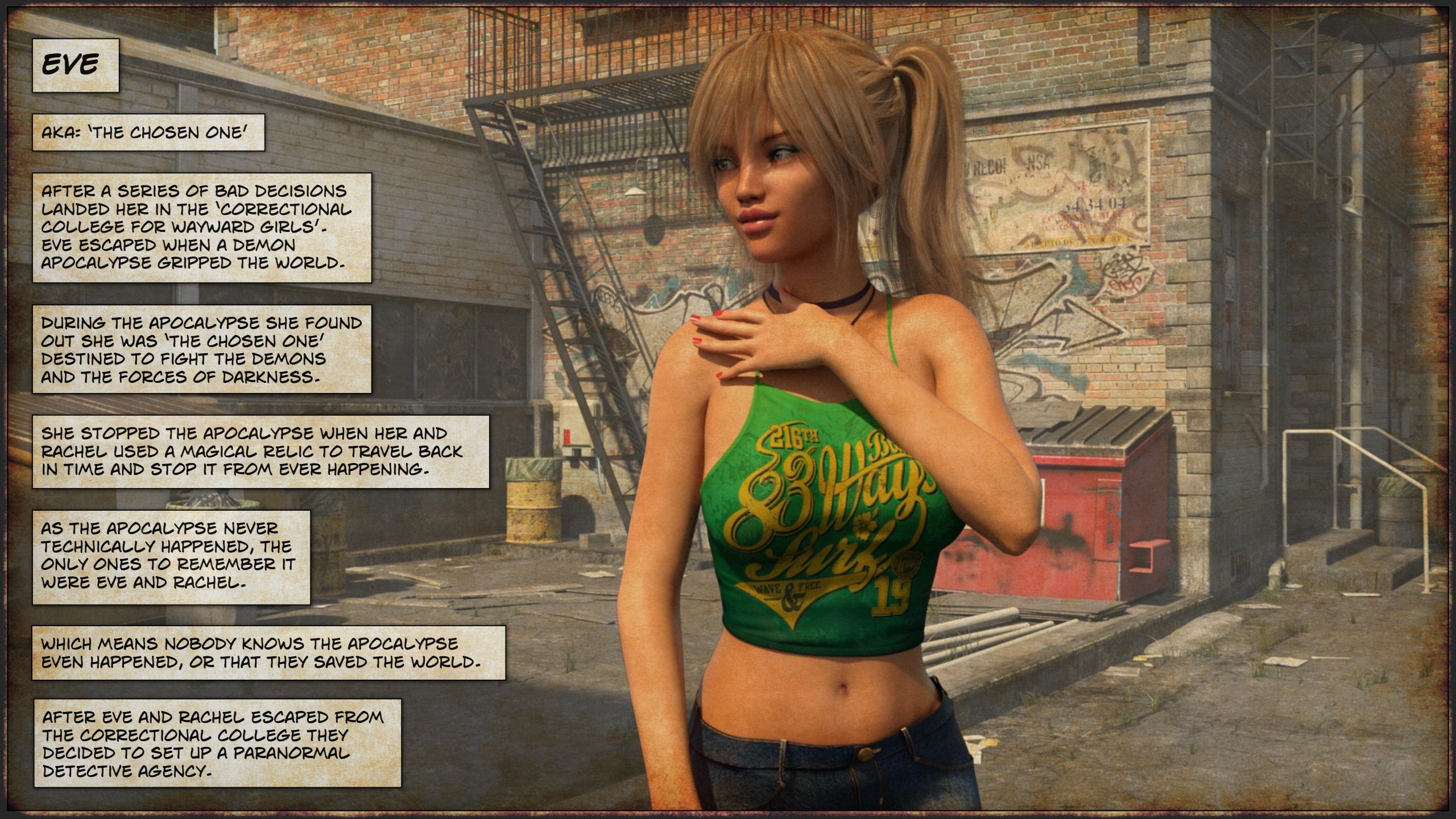 EVE [Gonzo Studios] 1 . EVE - The Morning After the Apocalypse Before - Chapter 1 [Gonzo Studios] – page 3