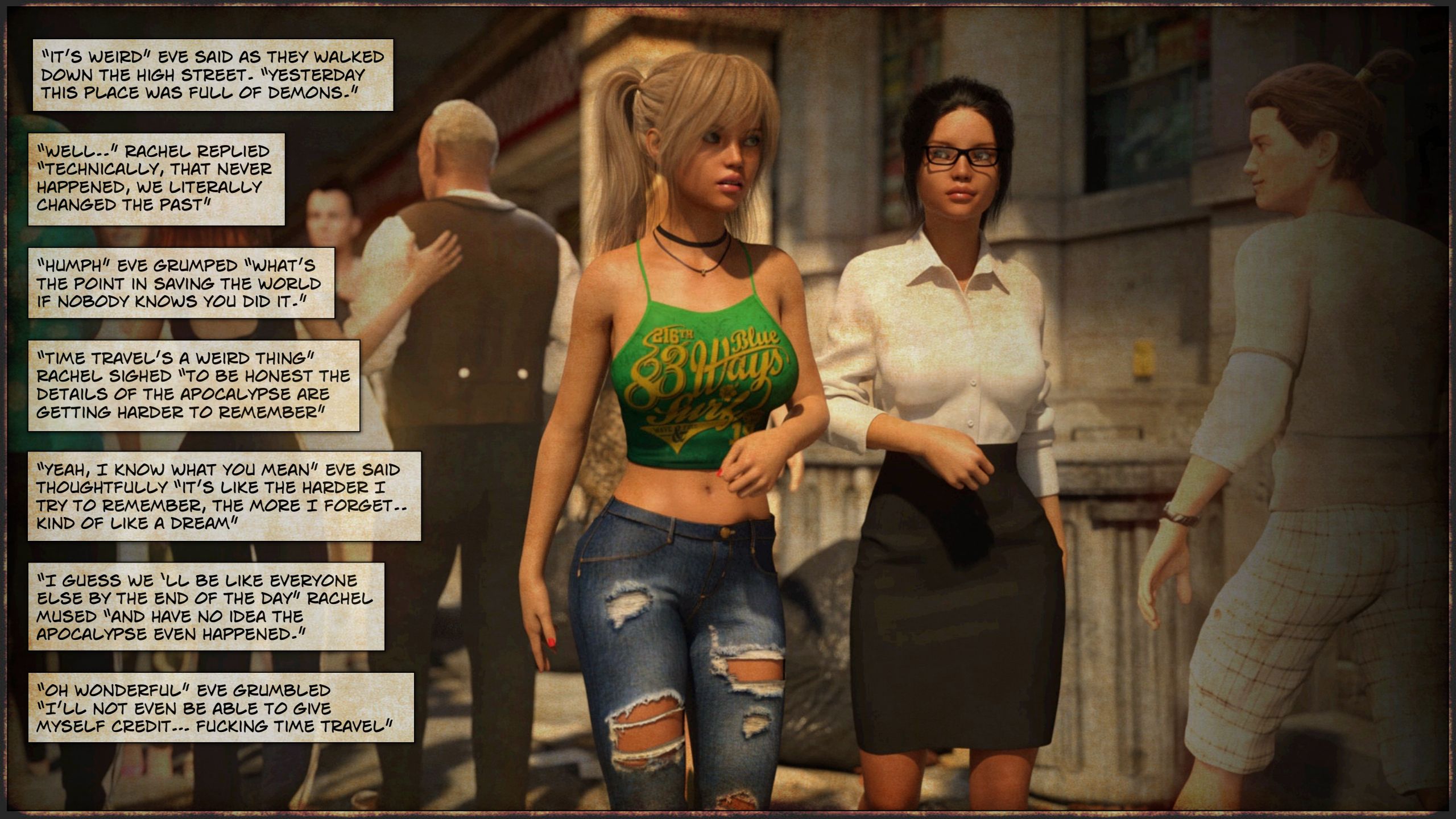 EVE [Gonzo Studios] 1 . EVE - The Morning After the Apocalypse Before - Chapter 1 [Gonzo Studios] – page 5
