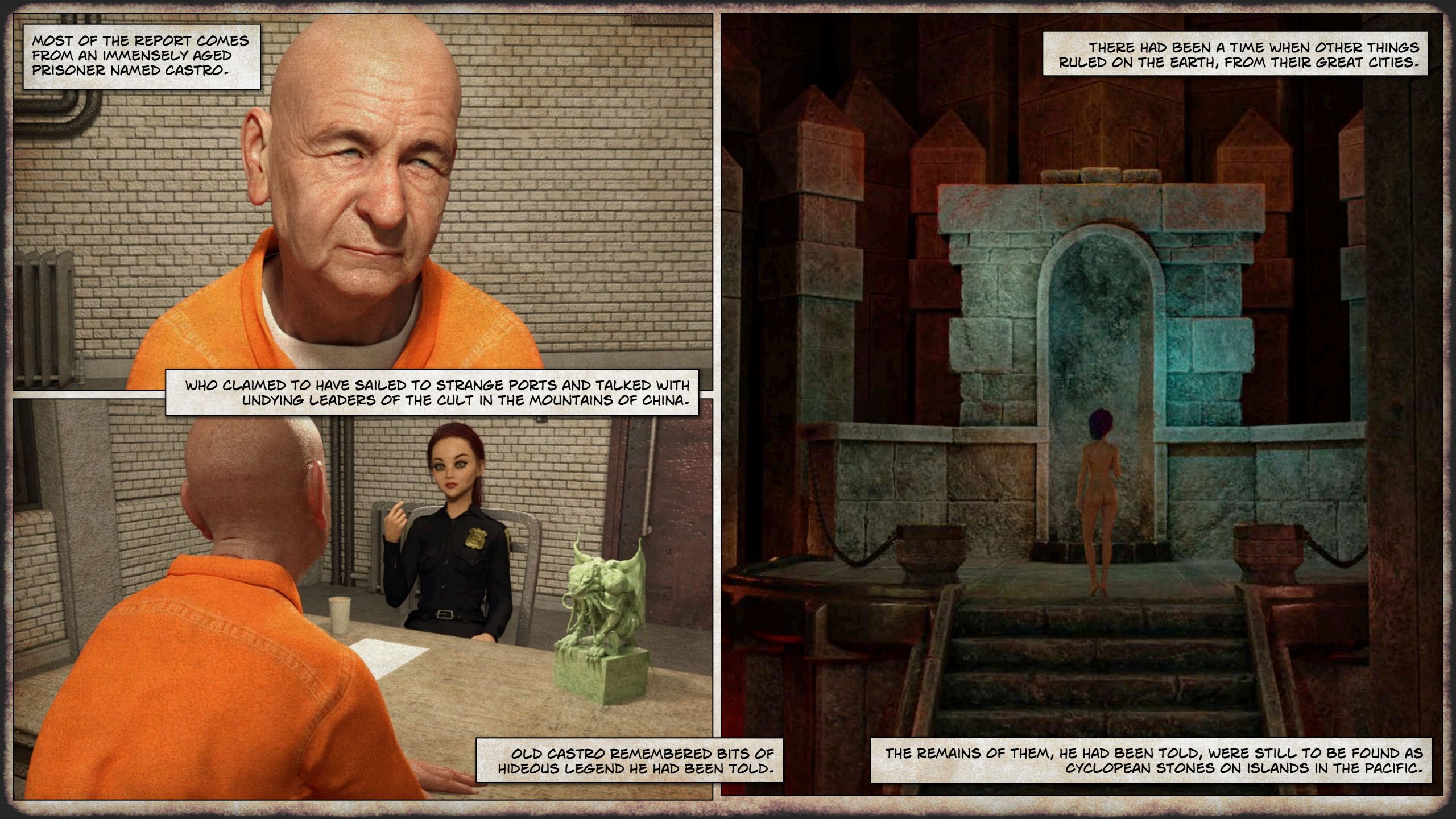 The Call Of Cthulhu [Gonzo Studios] 2 . The Call Of Cthulhu - Book 2 [Gonzo Studios] – page 32