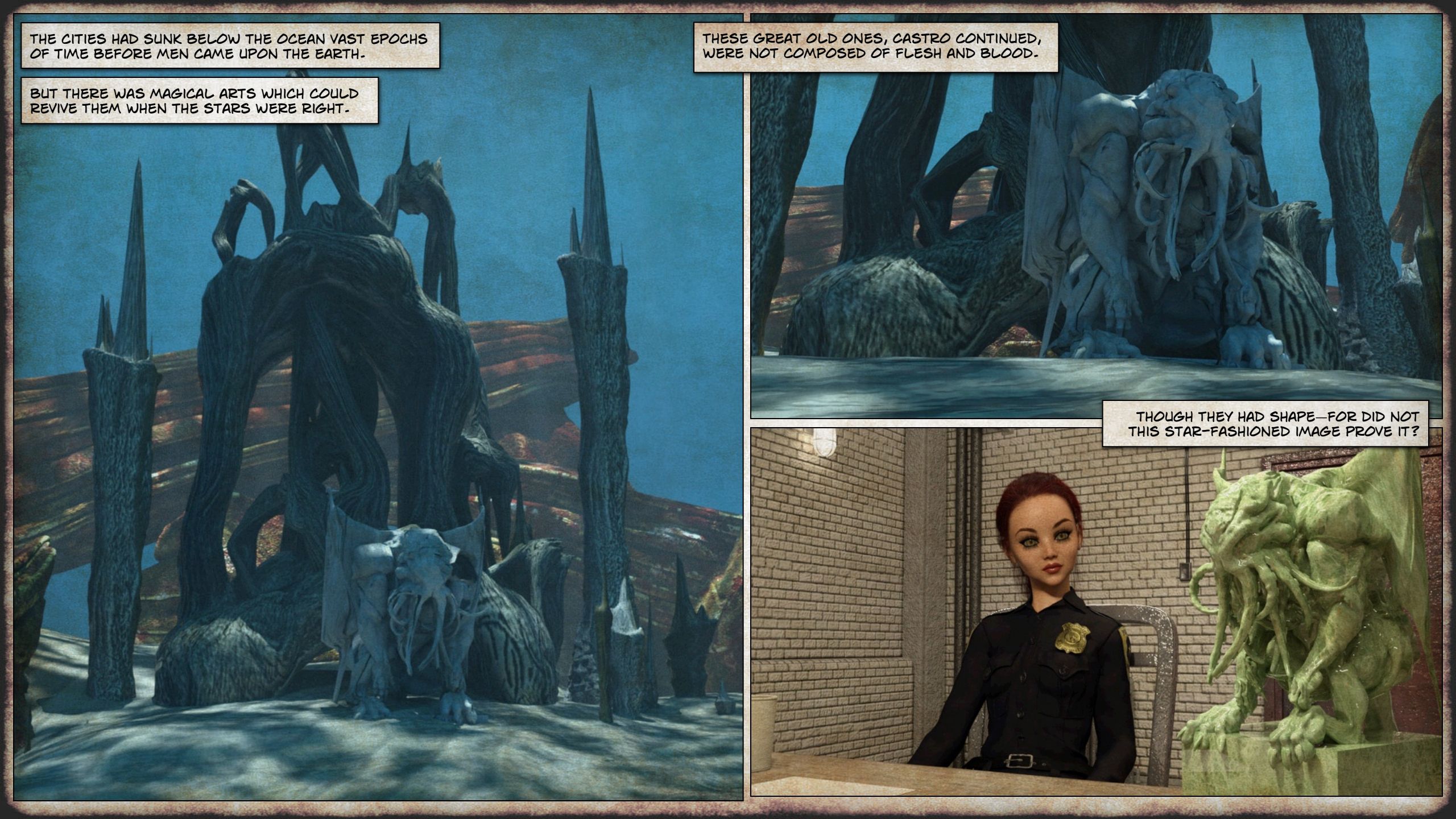 The Call Of Cthulhu [Gonzo Studios] 2 . The Call Of Cthulhu - Book 2 [Gonzo Studios] – page 33