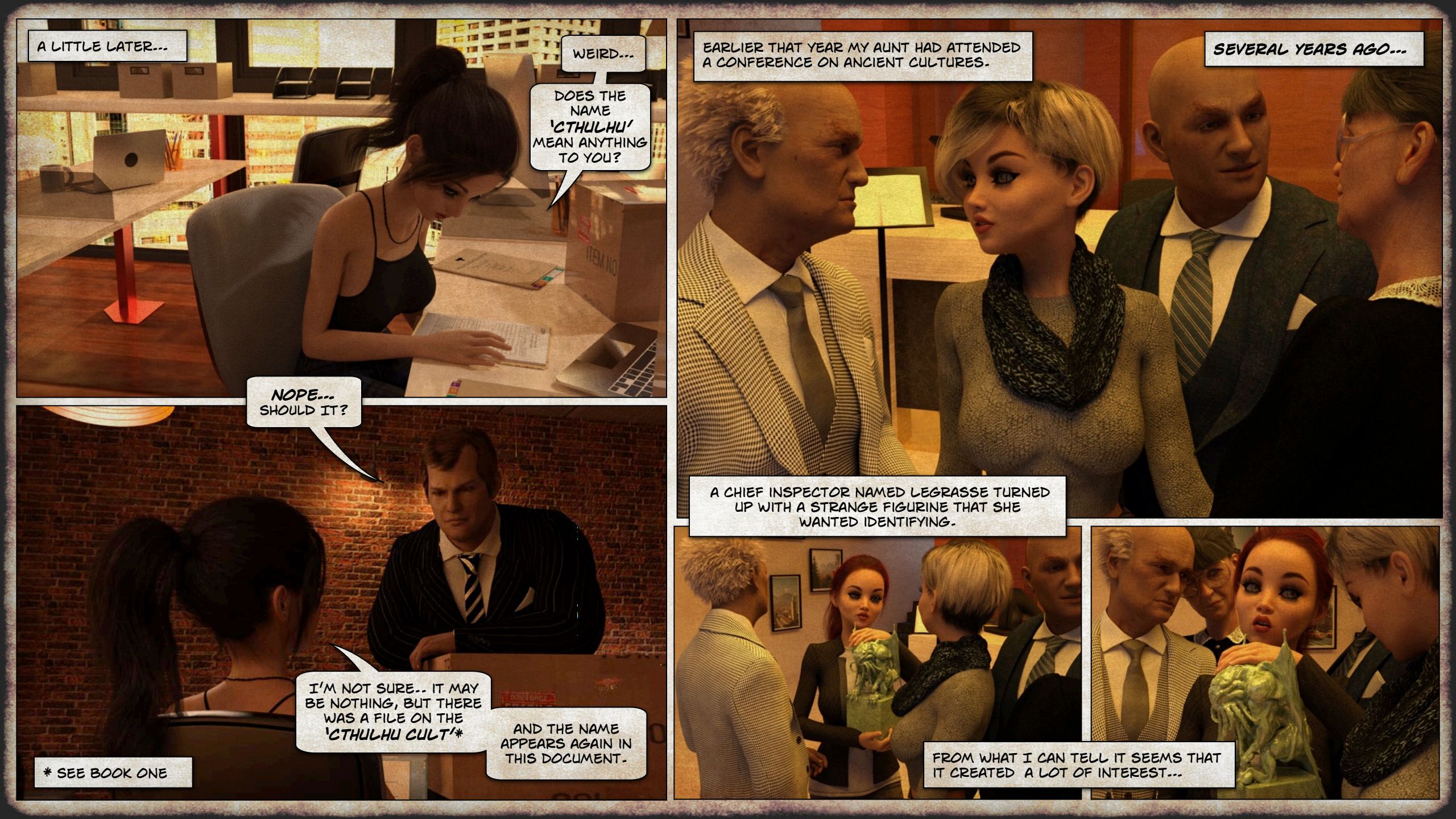 The Call Of Cthulhu [Gonzo Studios] 2 . The Call Of Cthulhu - Book 2 [Gonzo Studios] – page 4