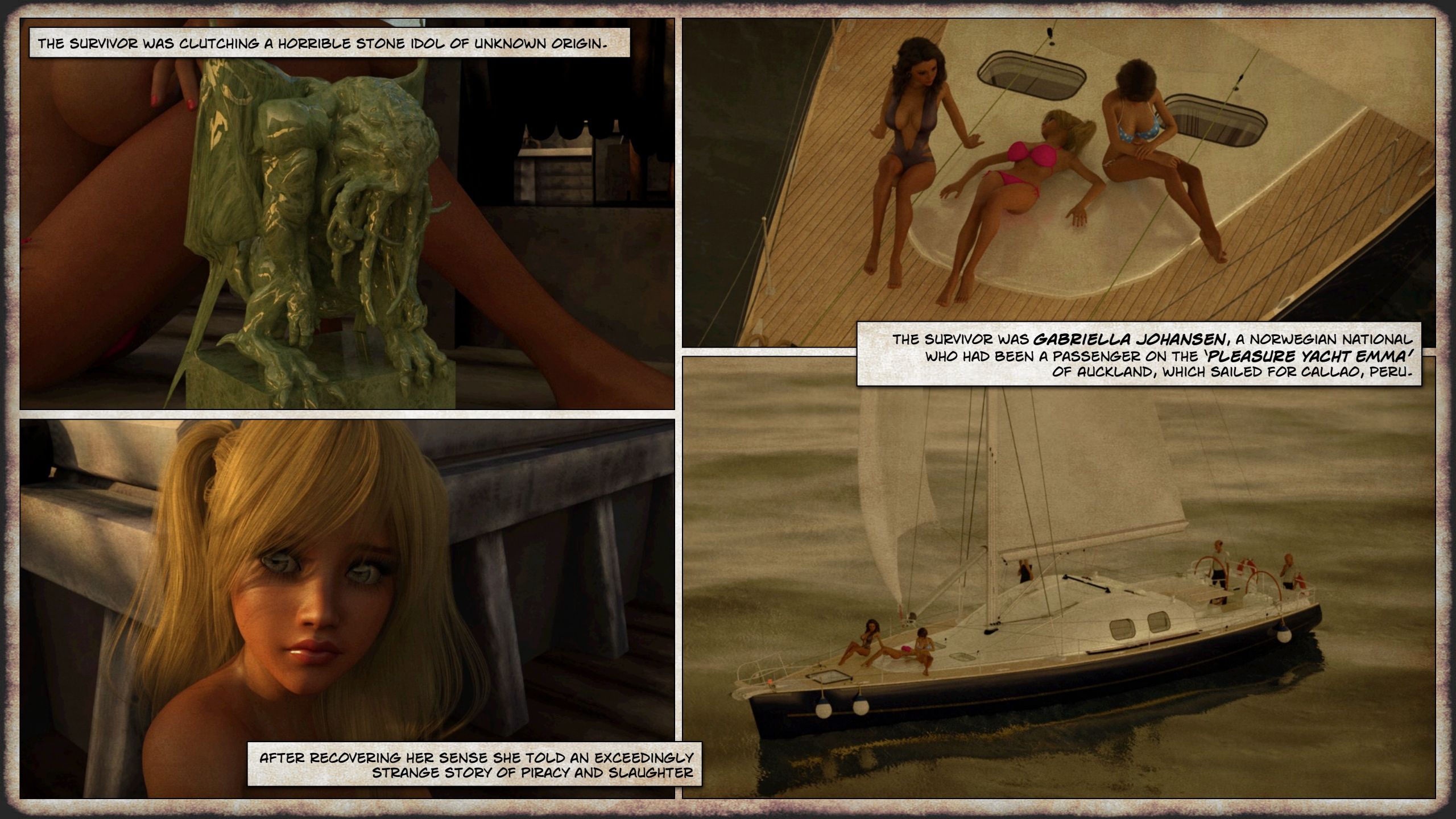 The Call Of Cthulhu [Gonzo Studios] 3 . The Call Of Cthulhu - Book 3 [Gonzo Studios] – page 13
