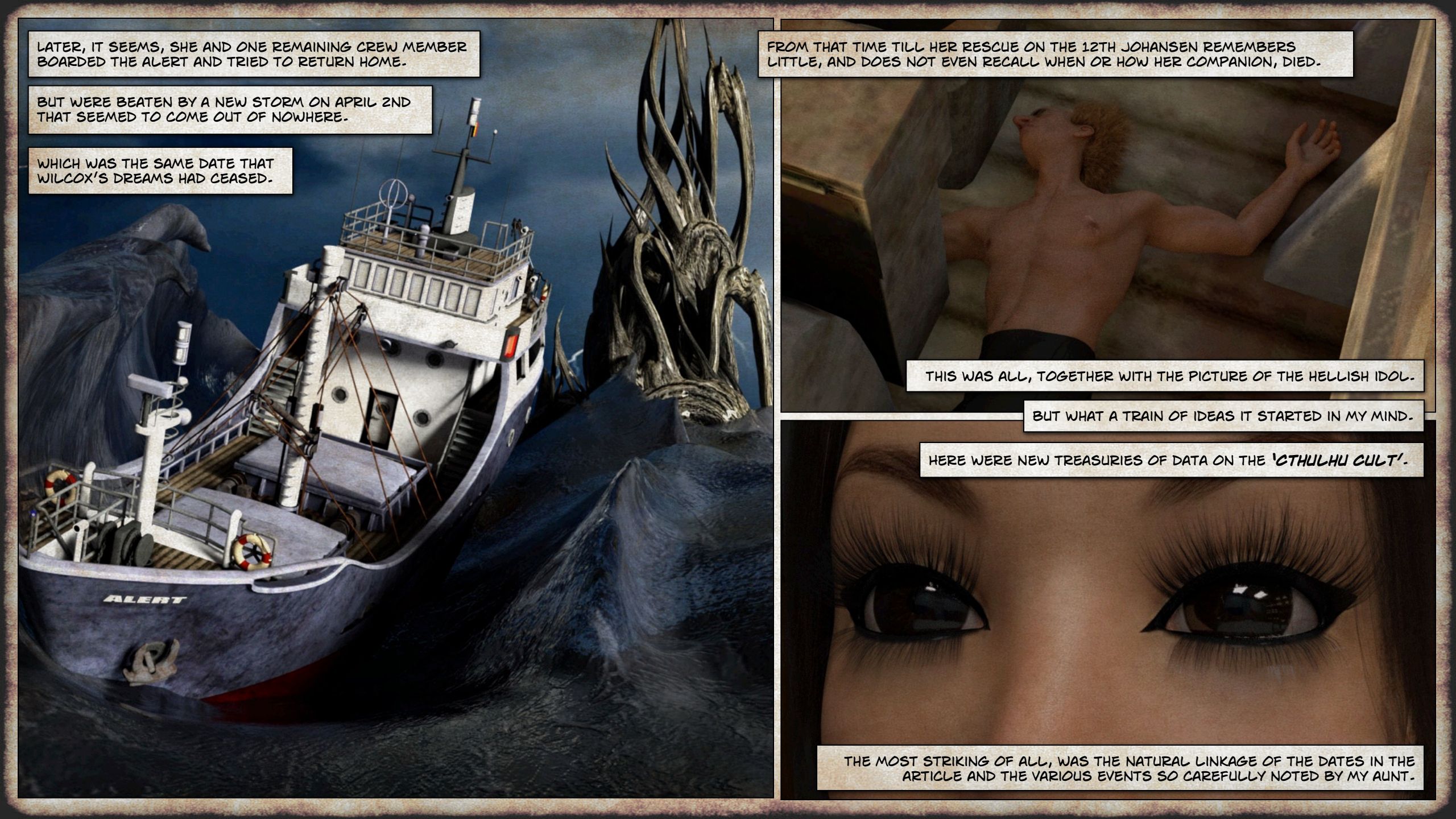 The Call Of Cthulhu [Gonzo Studios] 3 . The Call Of Cthulhu - Book 3 [Gonzo Studios] – page 16