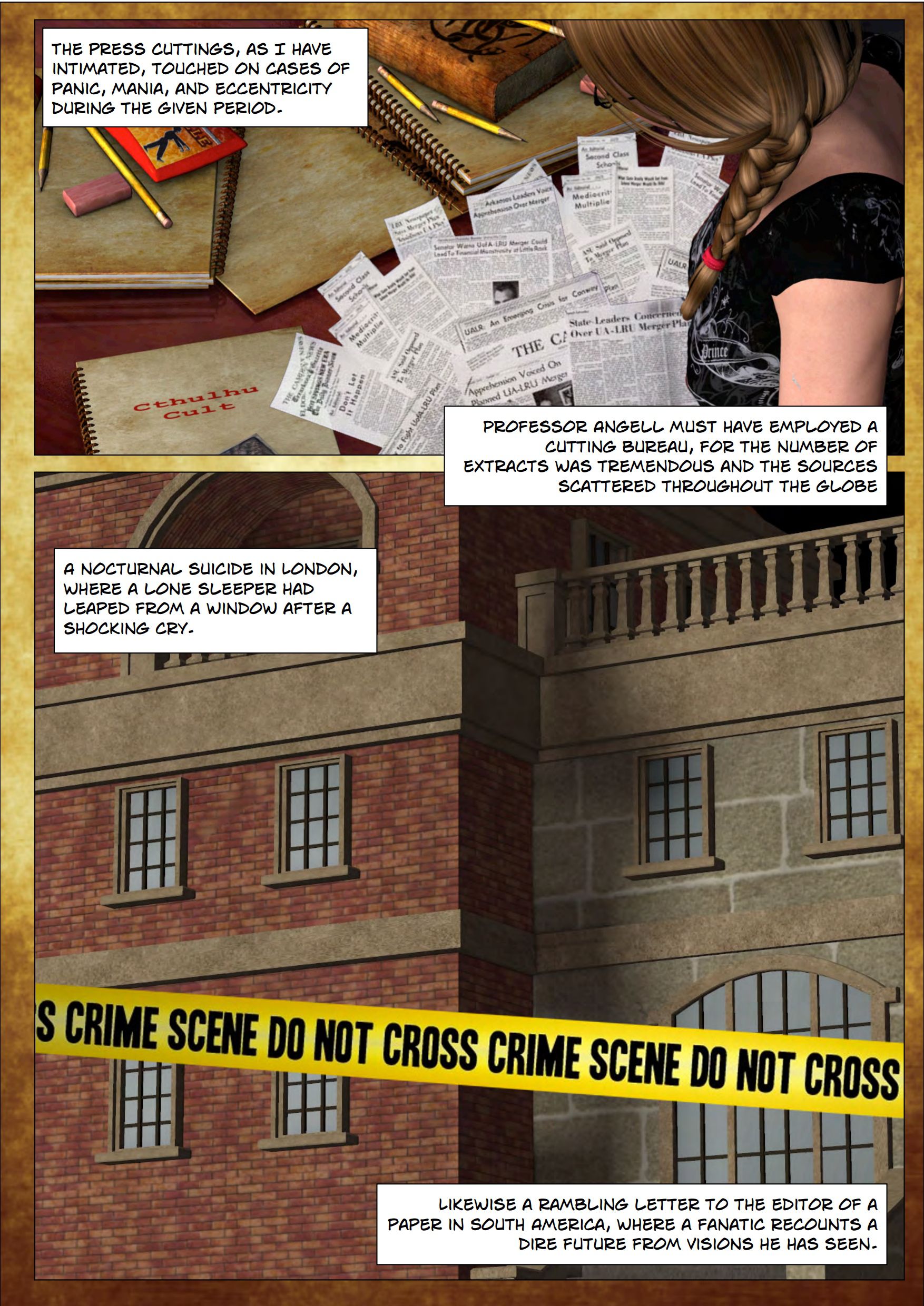 The Call Of Cthulhu [Gonzo Studios] 0 . The Call Of Cthulhu - Chapter 0 [Gonzo Studios] – page 32