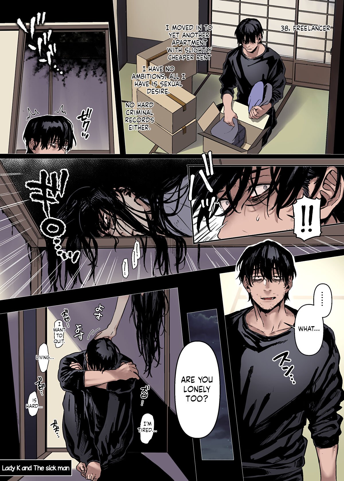 Lady K &amp; The Sick Man [Rororogi Mogera] 1 . Lady K & The Sick Man + Extras - Chapter 1 [Rororogi Mogera] – page 55