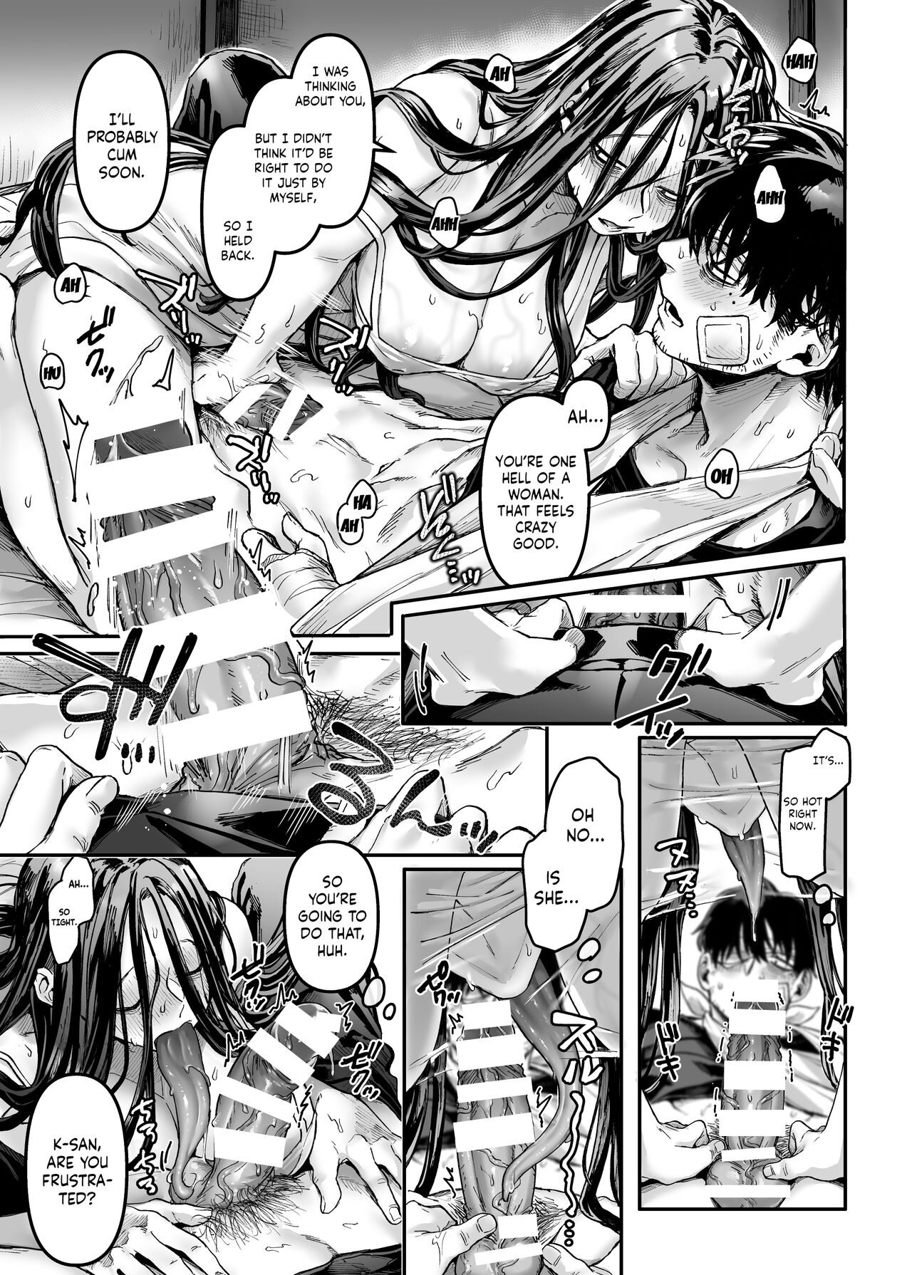 Lady K &amp; The Sick Man [Rororogi Mogera] 2 . Lady K & The Sick Man - Chapter 2 [Rororogi Mogera] – page 37