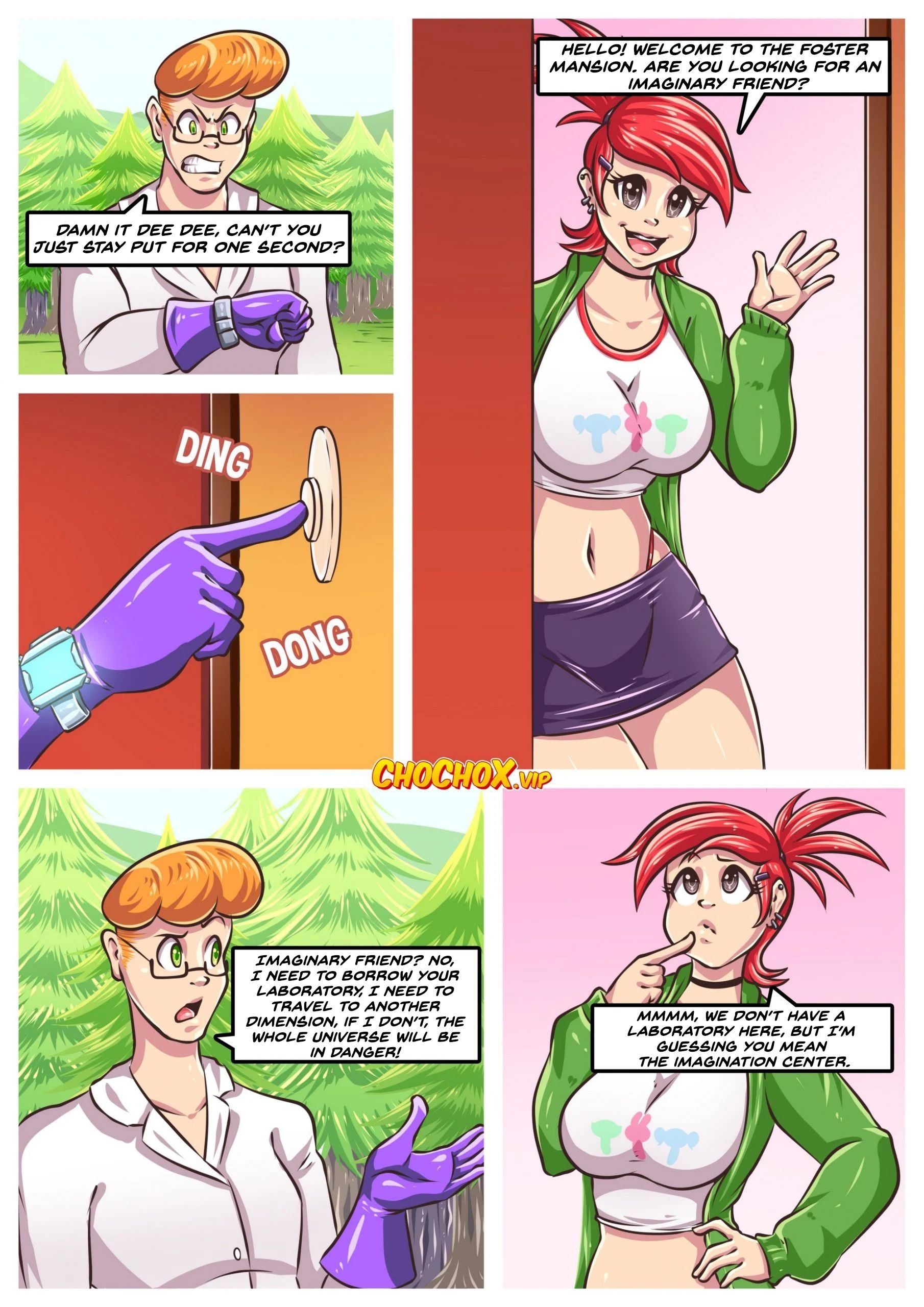 Between Dimensions (Dexter’s Laboratory) [Crock Comix] 1.5 . Between Dimensions - ENGLISH - Chapter 1 (Dexter’s Laboratory) [Crock Comix] – page 12