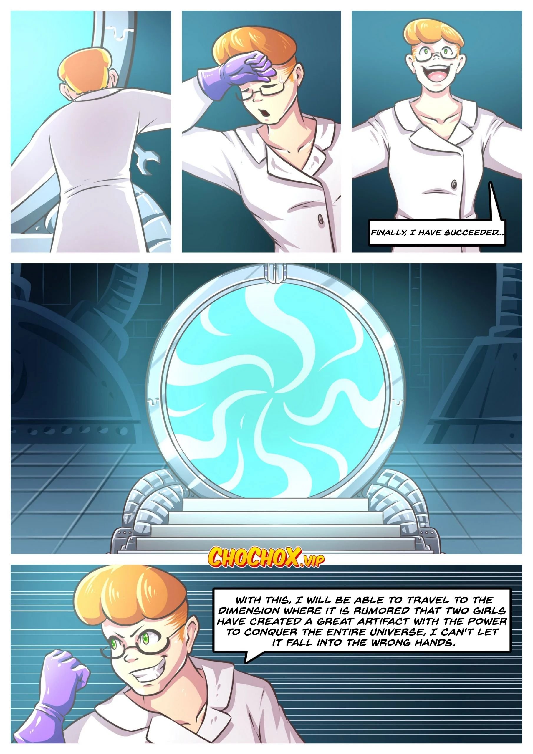 Between Dimensions (Dexter’s Laboratory) [Crock Comix] 1.5 . Between Dimensions - ENGLISH - Chapter 1 (Dexter’s Laboratory) [Crock Comix] – page 2