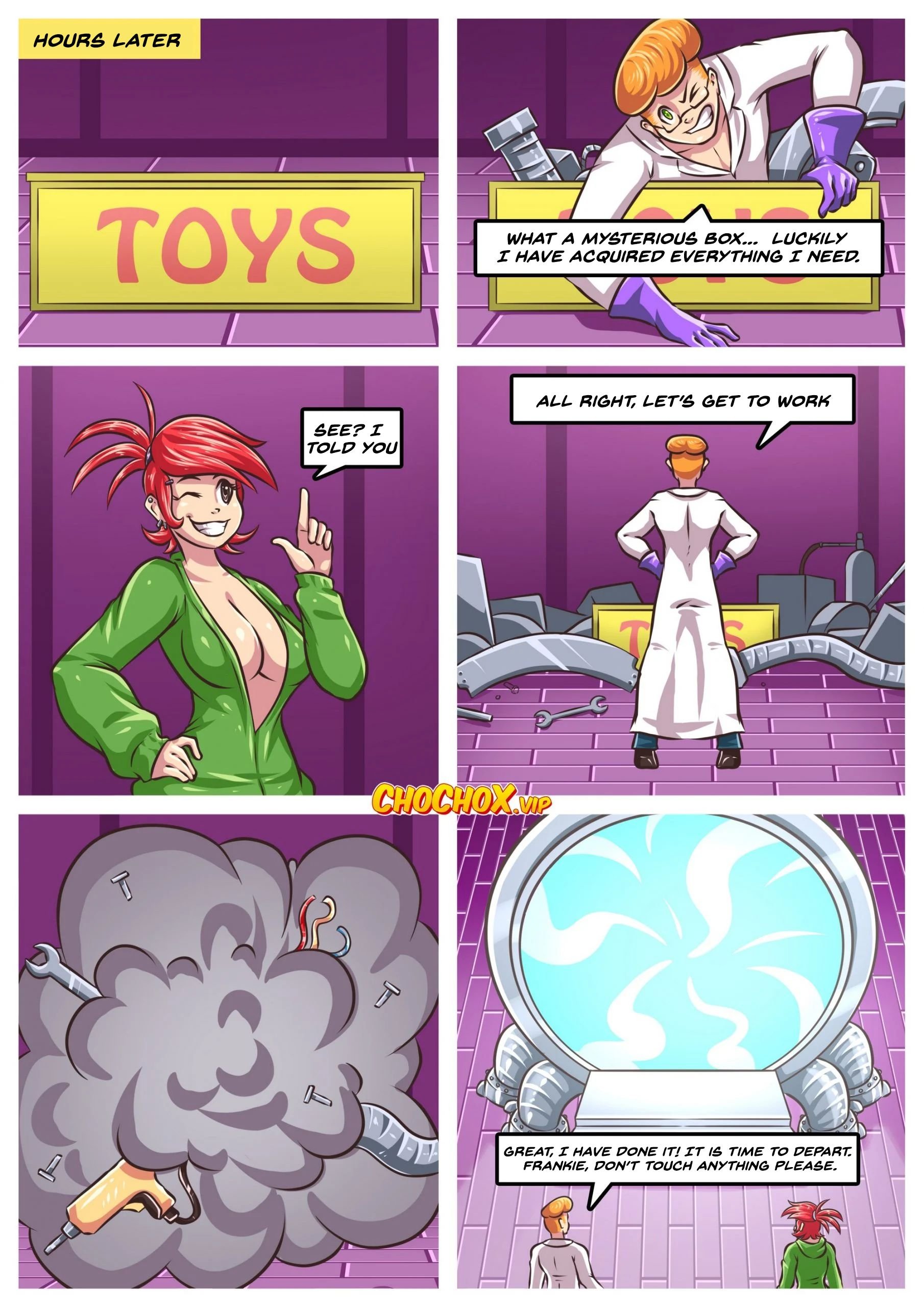 Between Dimensions (Dexter’s Laboratory) [Crock Comix] 1.5 . Between Dimensions - ENGLISH - Chapter 1 (Dexter’s Laboratory) [Crock Comix] – page 21