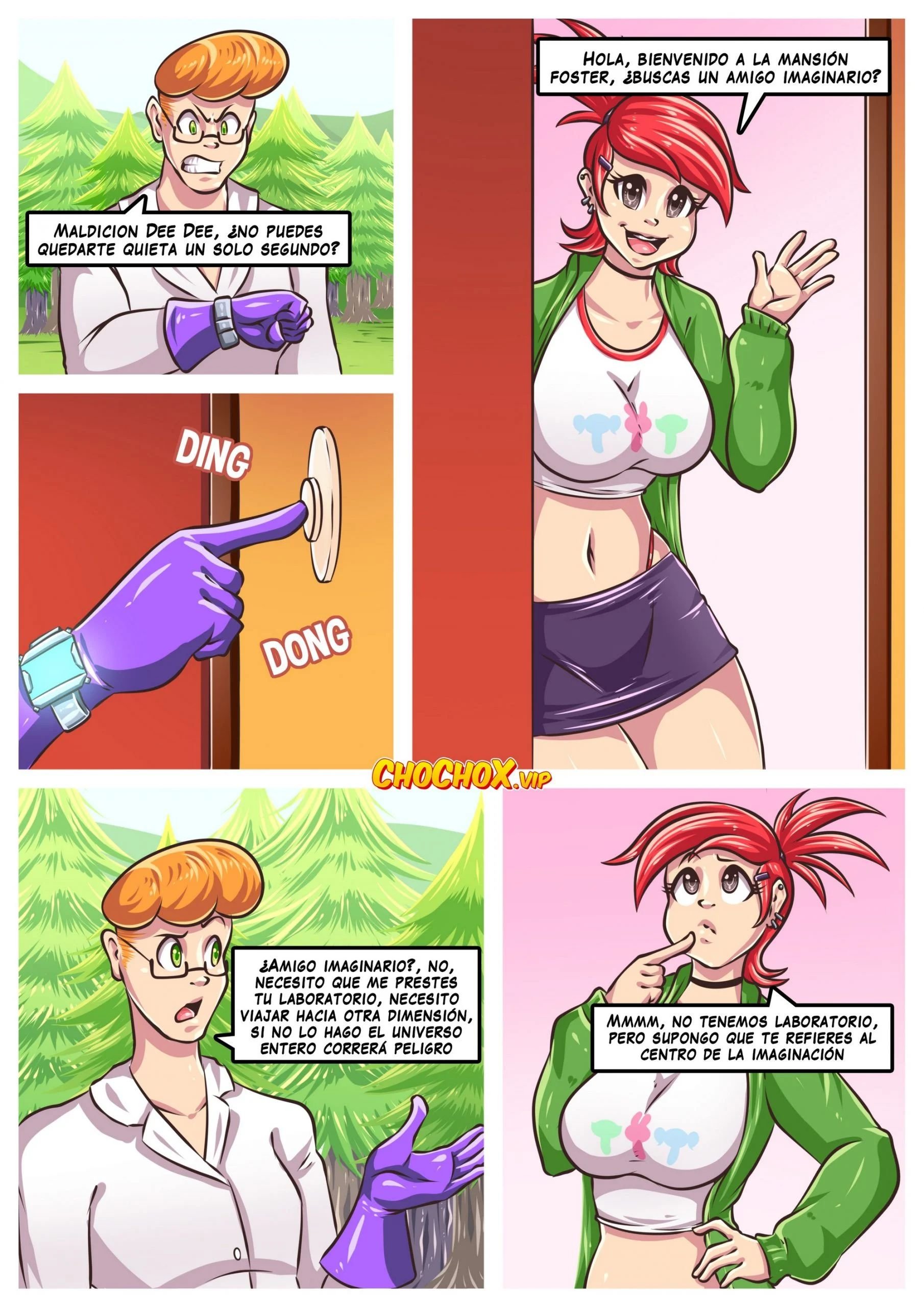 Between Dimensions (Dexter’s Laboratory) [Crock Comix] 1 . Between Dimensions - SPANISH - Chapter 1 (Dexter’s Laboratory) [Crock Comix] – page 12