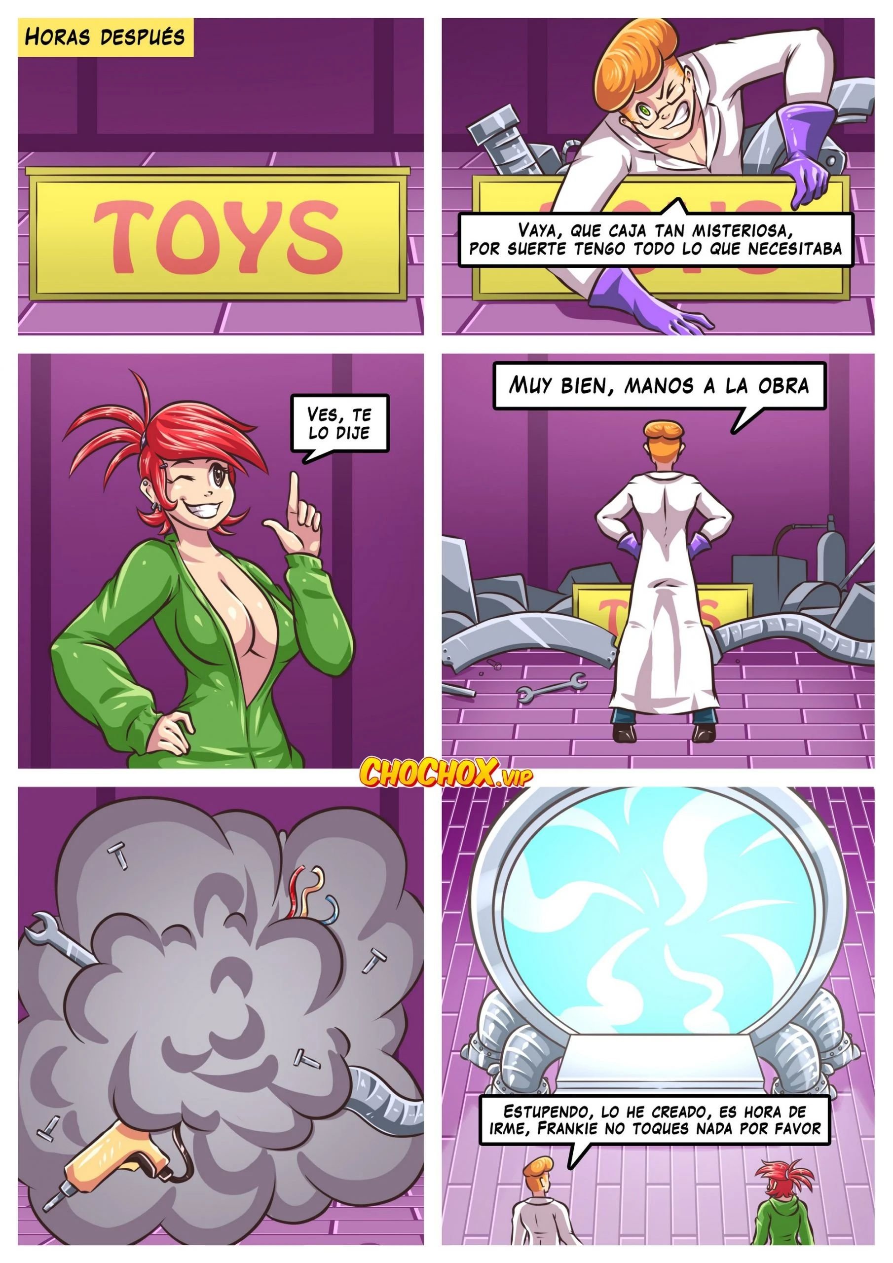 Between Dimensions (Dexter’s Laboratory) [Crock Comix] 1 . Between Dimensions - SPANISH - Chapter 1 (Dexter’s Laboratory) [Crock Comix] – page 21