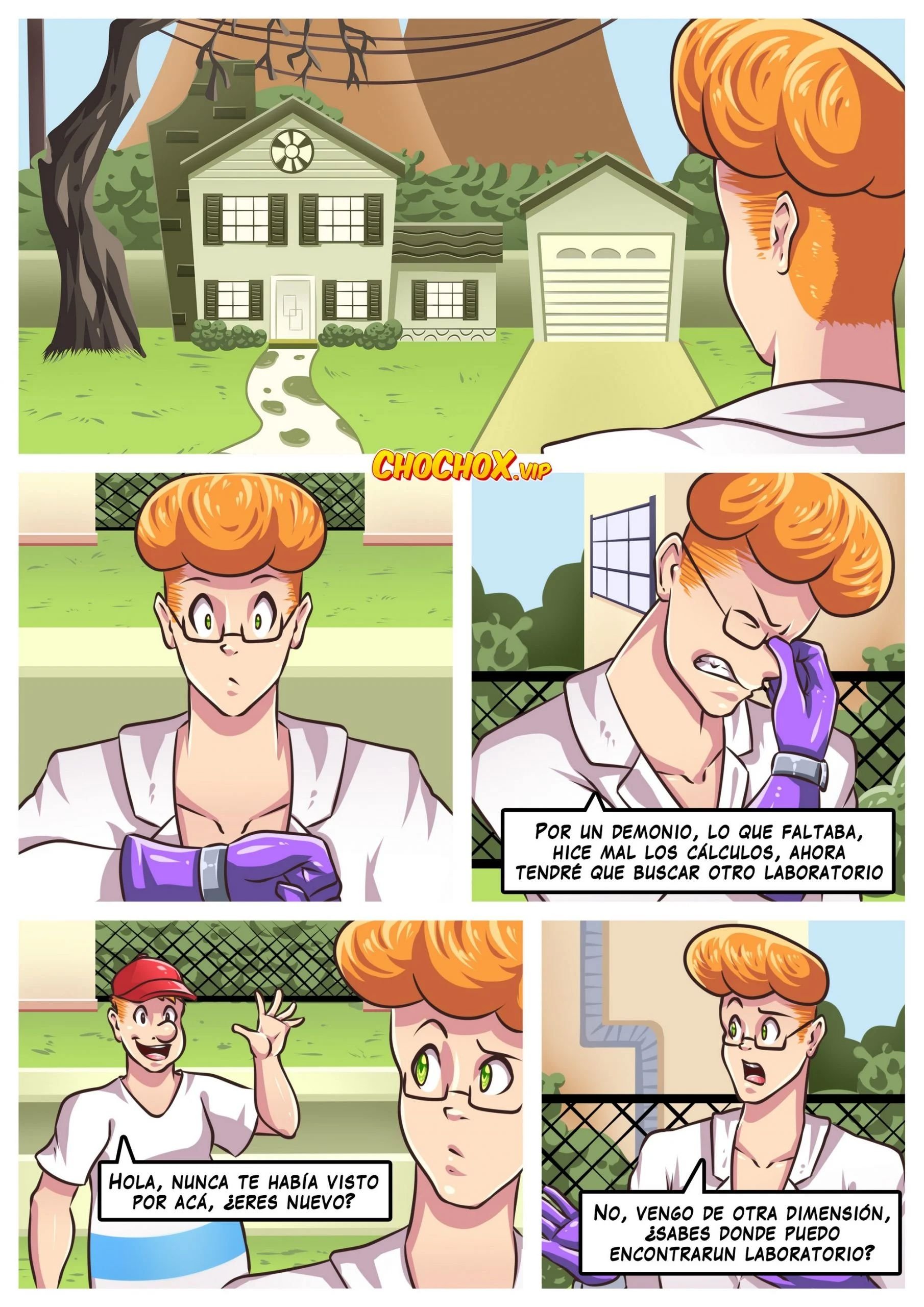 Between Dimensions (Dexter’s Laboratory) [Crock Comix] 1 . Between Dimensions - SPANISH - Chapter 1 (Dexter’s Laboratory) [Crock Comix] – page 23