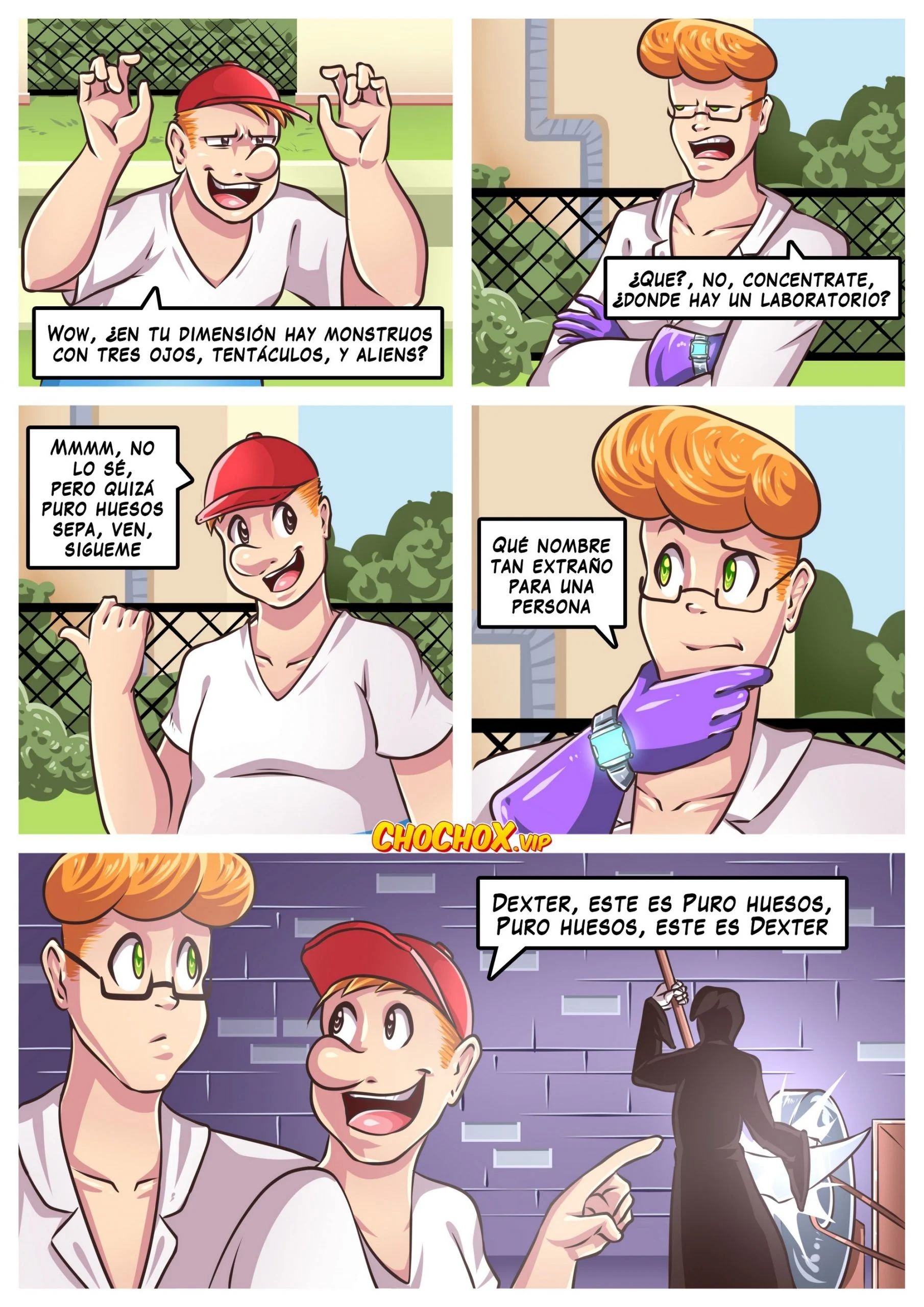 Between Dimensions (Dexter’s Laboratory) [Crock Comix] 1 . Between Dimensions - SPANISH - Chapter 1 (Dexter’s Laboratory) [Crock Comix] – page 24