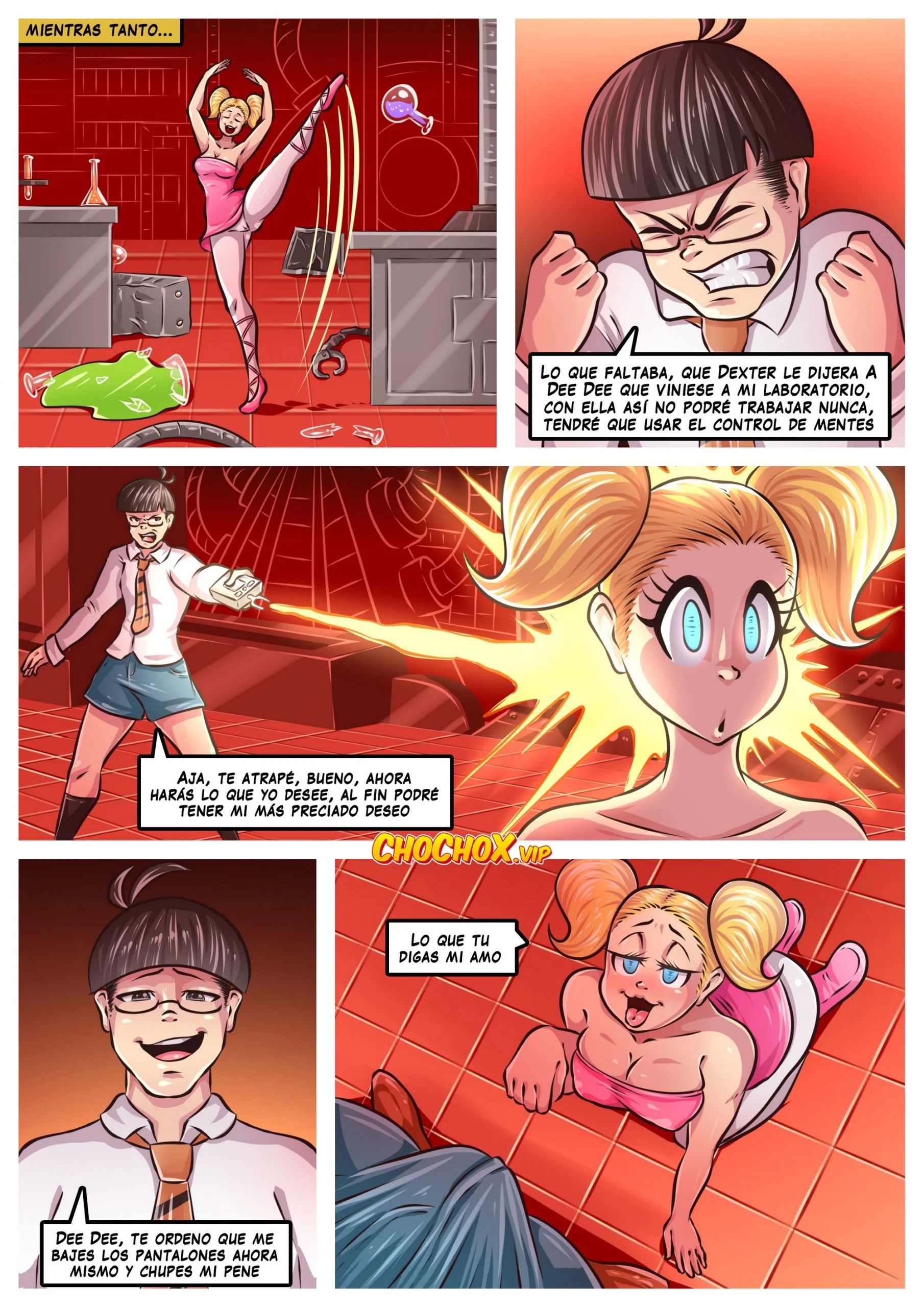 Between Dimensions (Dexter’s Laboratory) [Crock Comix] 1 . Between Dimensions - SPANISH - Chapter 1 (Dexter’s Laboratory) [Crock Comix] – page 3