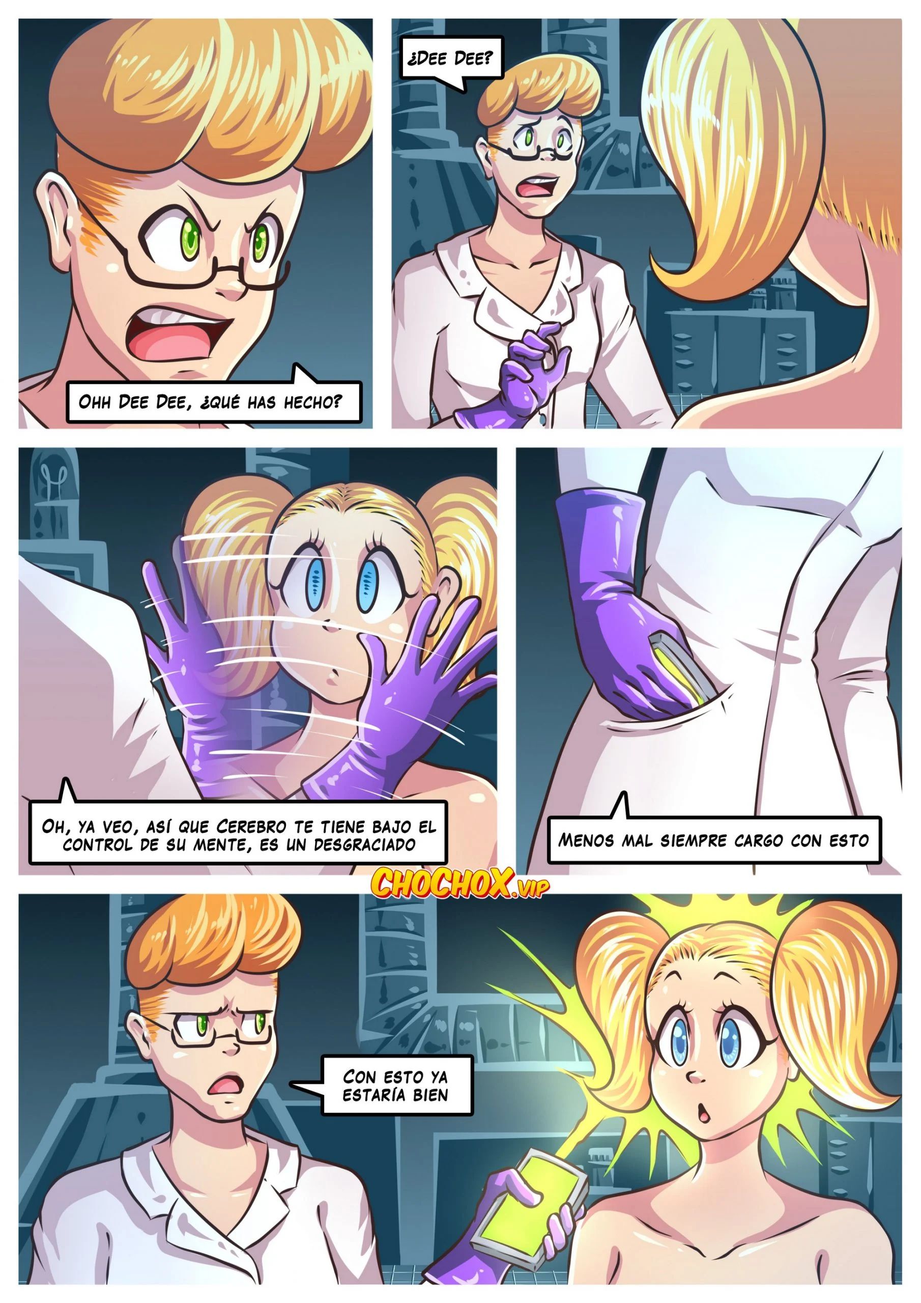 Between Dimensions (Dexter’s Laboratory) [Crock Comix] 1 . Between Dimensions - SPANISH - Chapter 1 (Dexter’s Laboratory) [Crock Comix] – page 9