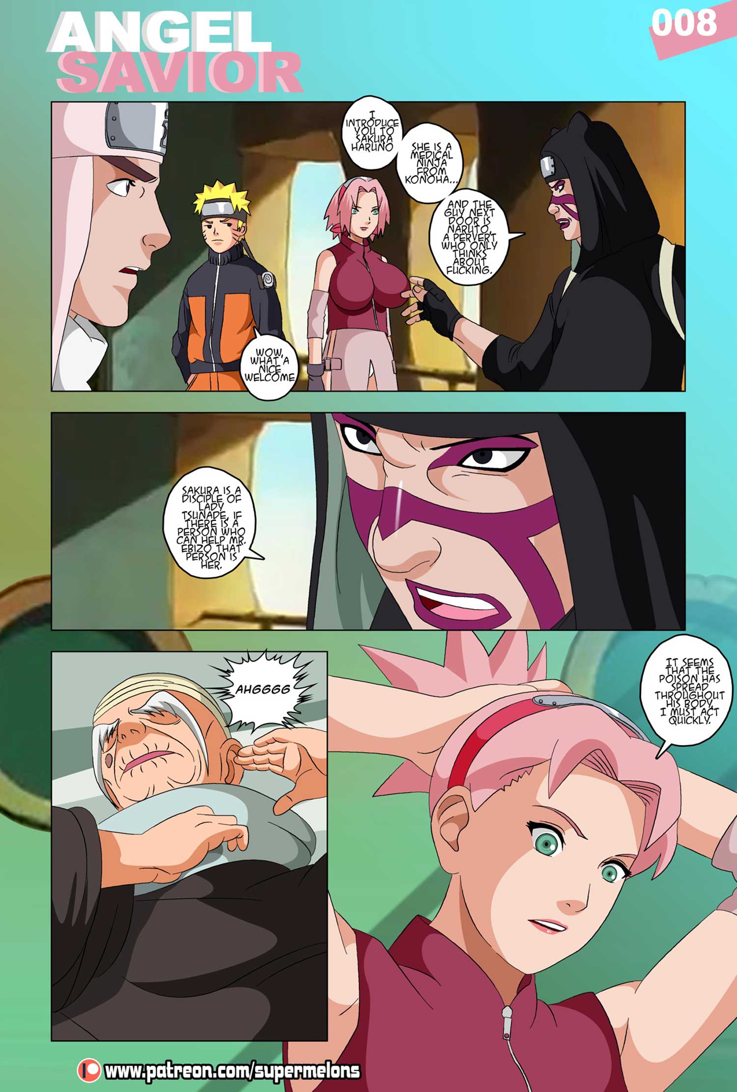 Angel Savior (Naruto) [Super Melons] 1 . Angel Savior - Chapter 1 (Naruto) [Super Melons] – page 10