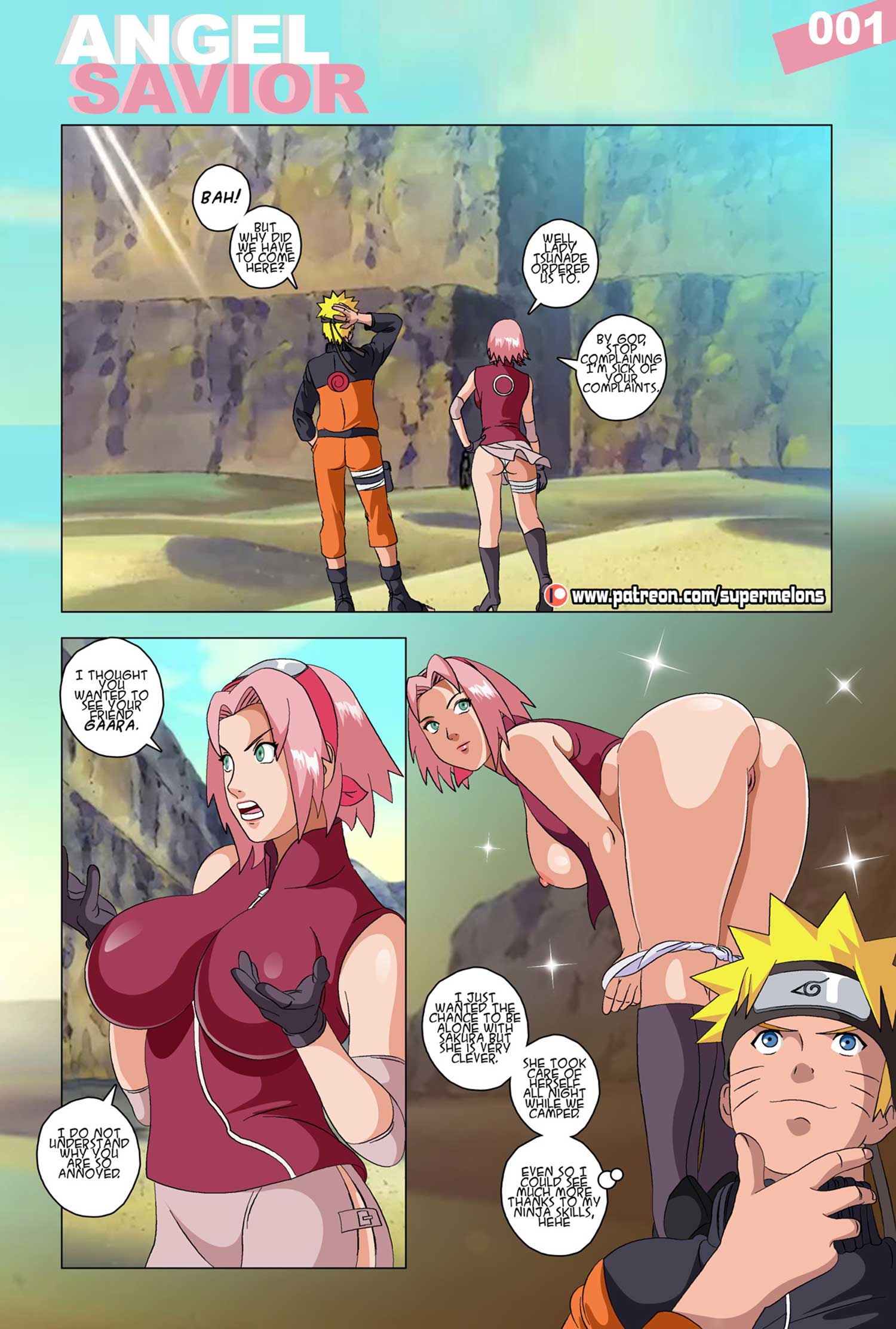 Angel Savior (Naruto) [Super Melons] 1 . Angel Savior - Chapter 1 (Naruto) [Super Melons] – page 3