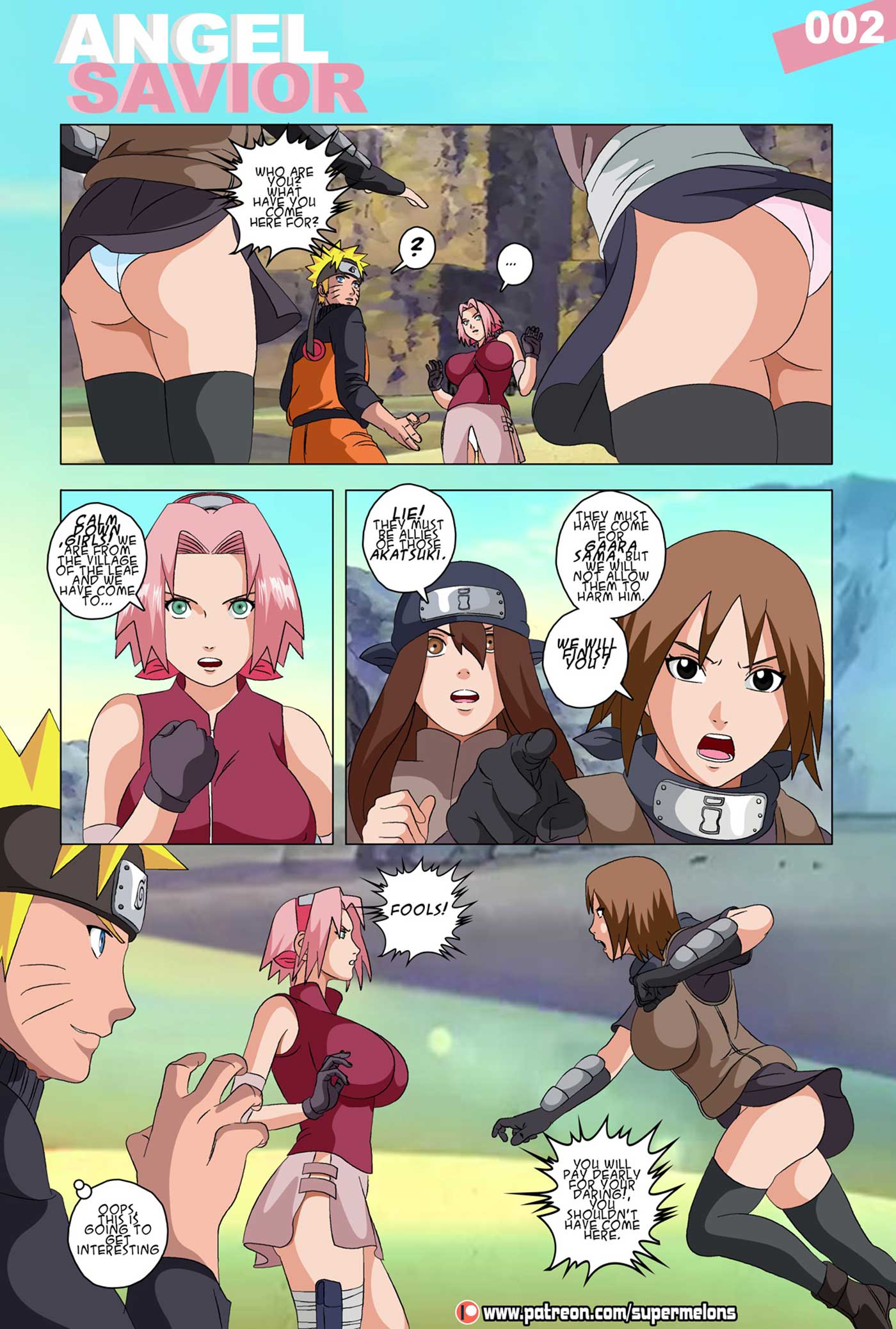 Angel Savior (Naruto) [Super Melons] 1 . Angel Savior - Chapter 1 (Naruto) [Super Melons] – page 4