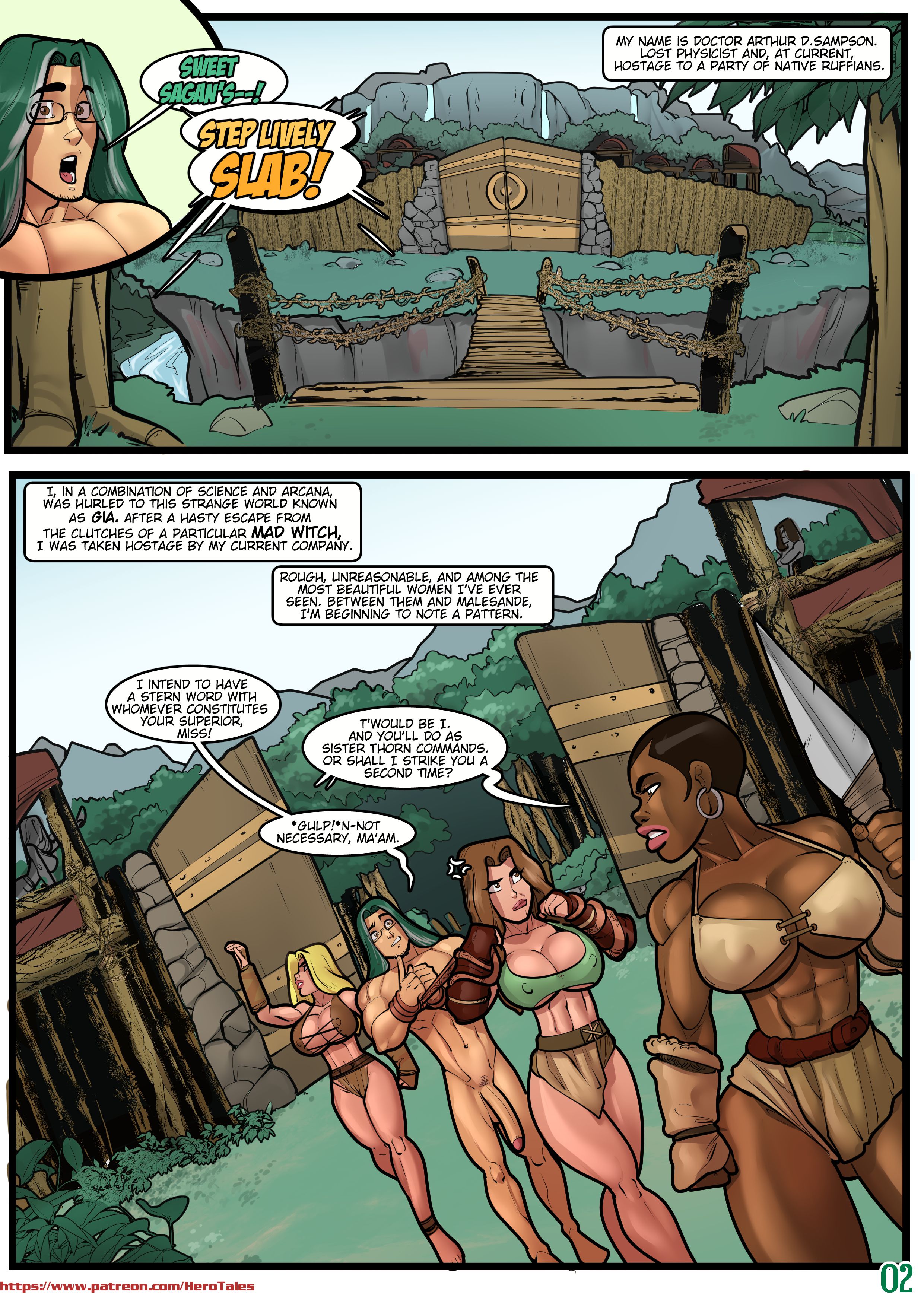 Hero Tales – Into The Breeding Dens [Rabies T Lagomorph] 1 . Hero Tales - Into The Breeding Dens  - Chapter 1 [Rabies T Lagomorph] – page 3