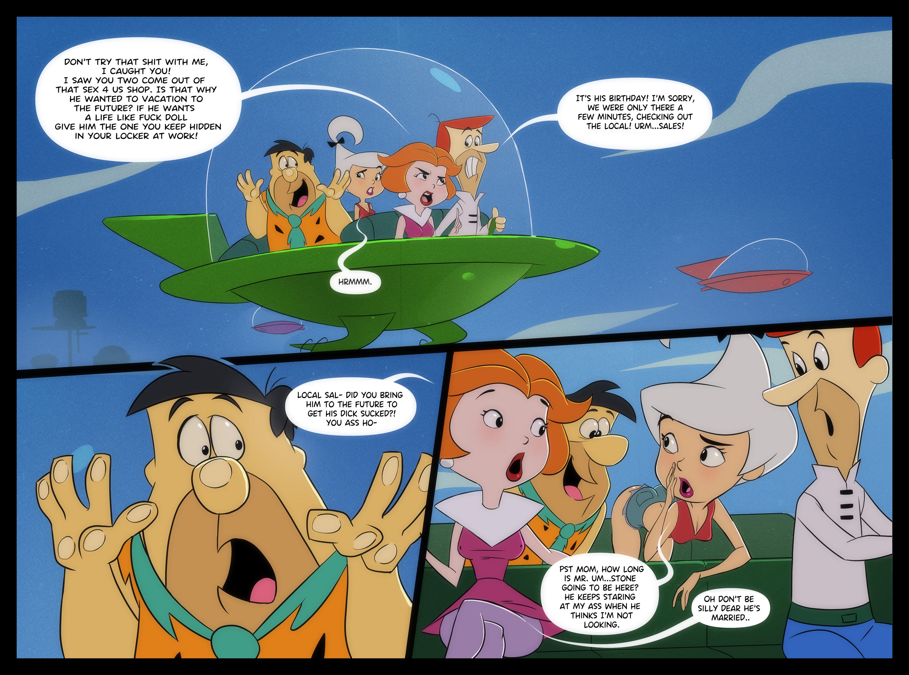 The Wetsons (The Flintstones , The Jetsons) [DatGuyPhil] 1 . The Wetsons - Chapter 1 (The Flintstones , The Jetsons) [DatGuyPhil] – page 2