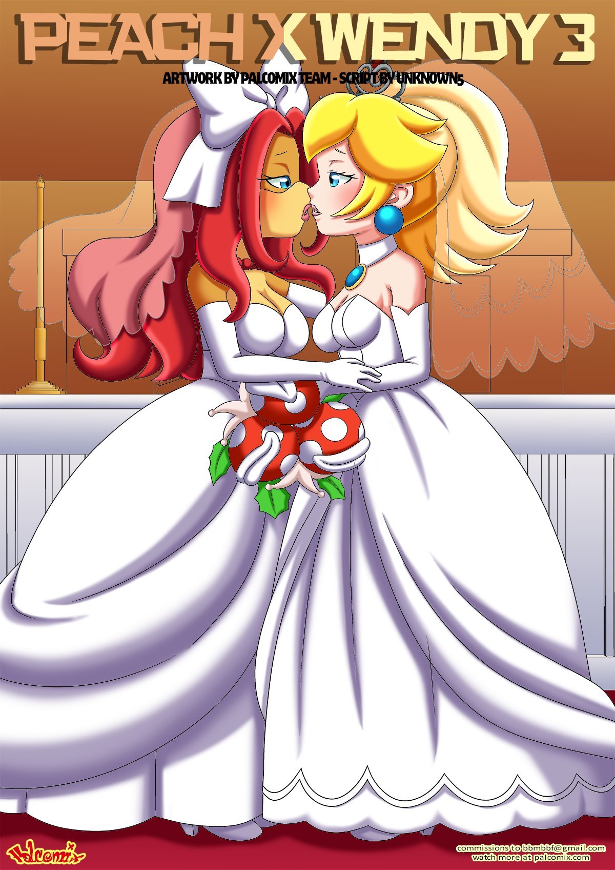 Peach X Wendy (Mario) [Palcomix] 3 . Peach X Wendy - Chapter 3 (Mario) [Palcomix] – page 1