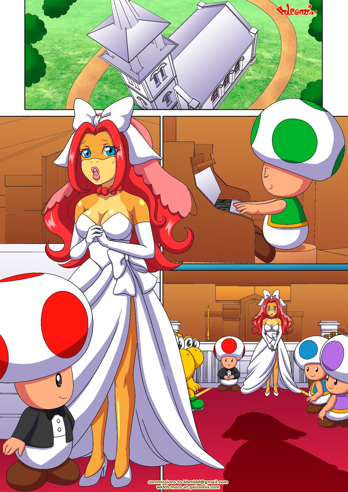 Peach X Wendy (Mario) [Palcomix] 3 . Peach X Wendy - Chapter 3 (Mario) [Palcomix] – page 2