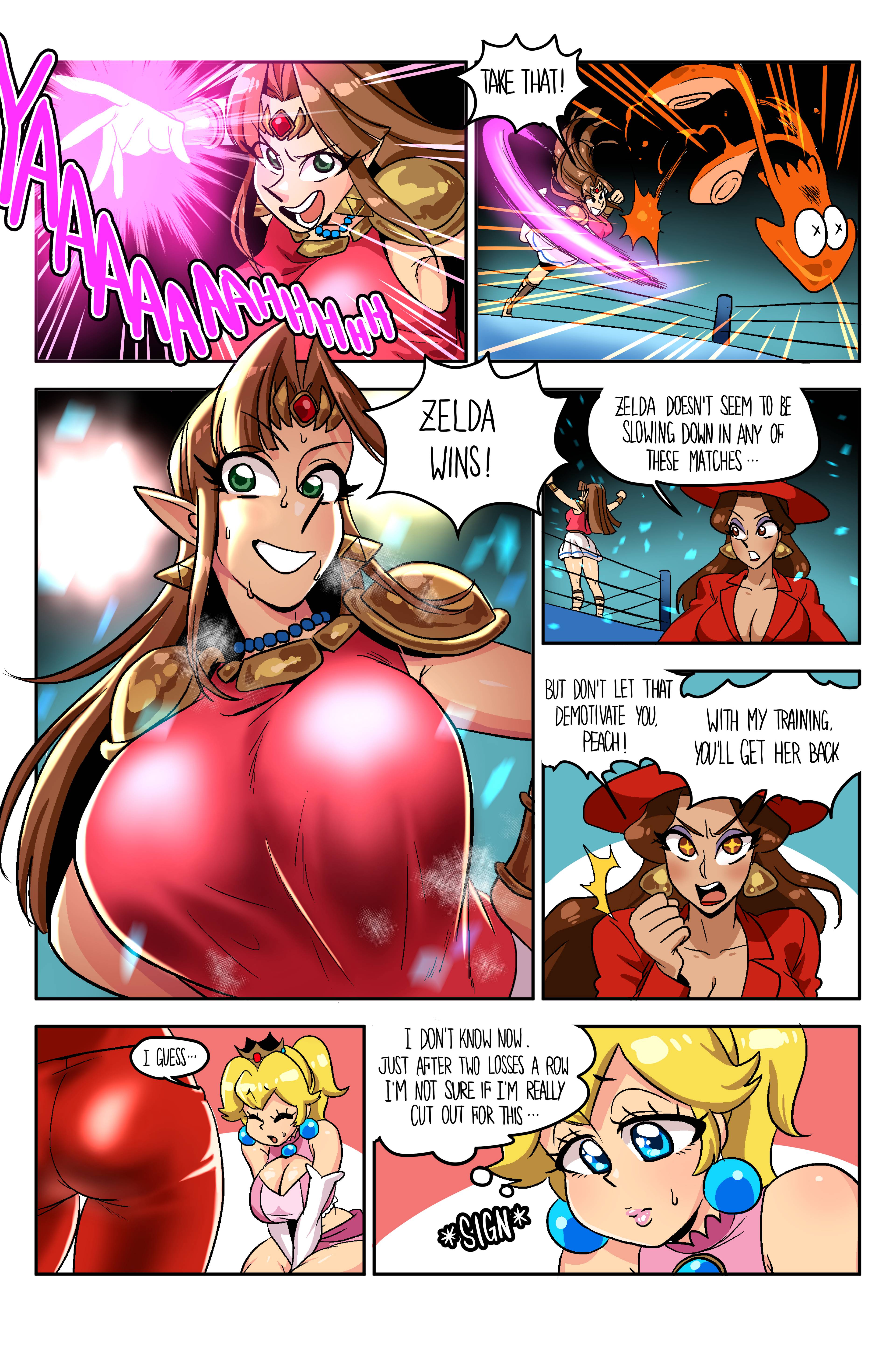 Wrestling Princess (Super Smash Bros.) [DconTheDanceFloor] 2 . Wrestling Princess - Chapter 2 (Super Smash Bros.) [DconTheDanceFloor] – page 2
