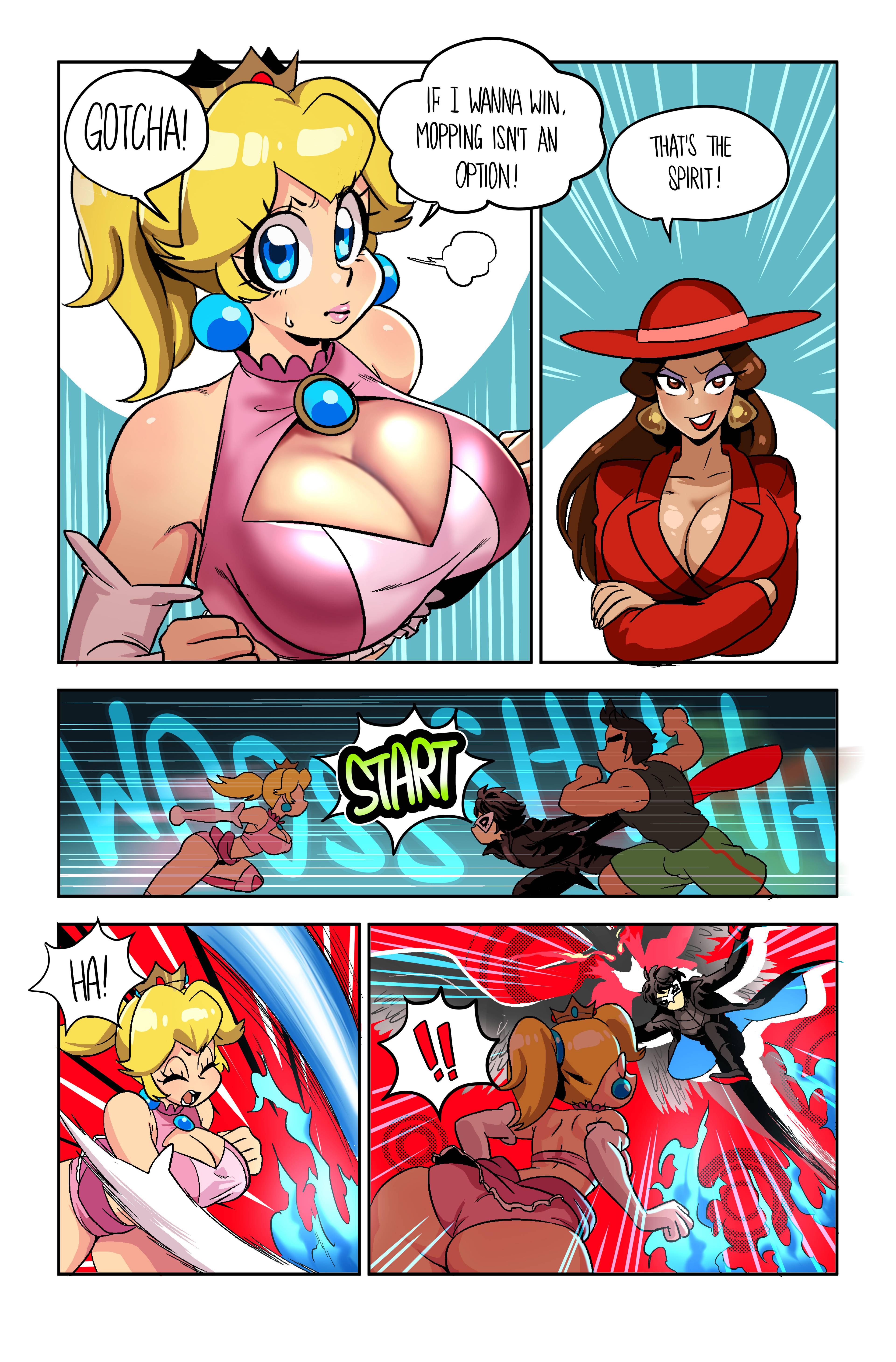 Wrestling Princess (Super Smash Bros.) [DconTheDanceFloor] 2 . Wrestling Princess - Chapter 2 (Super Smash Bros.) [DconTheDanceFloor] – page 4