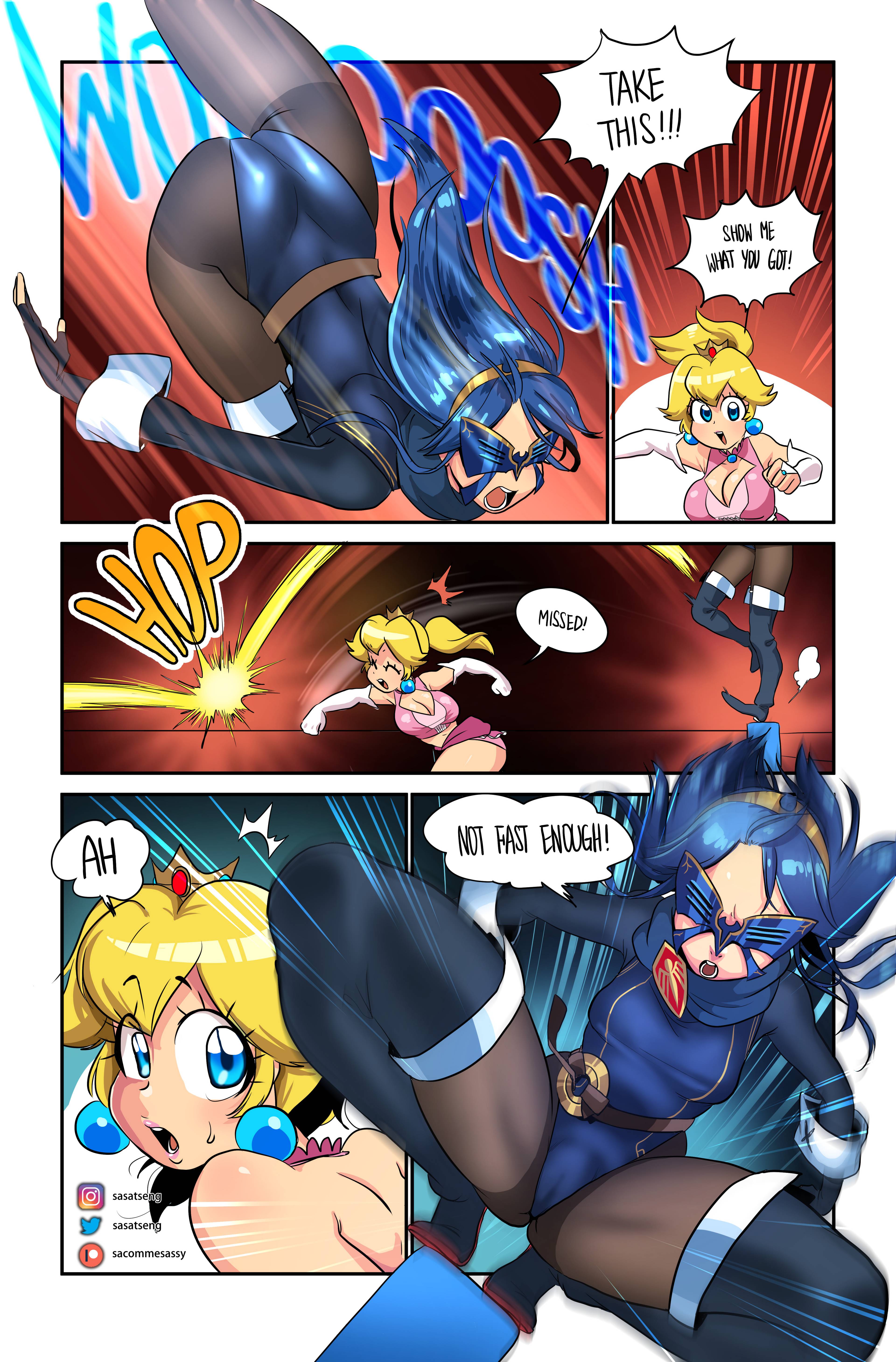 Wrestling Princess (Super Smash Bros.) [DconTheDanceFloor] 1 . Wrestling Princess - Chapter 1 (Super Smash Bros.) [DconTheDanceFloor] – page 12