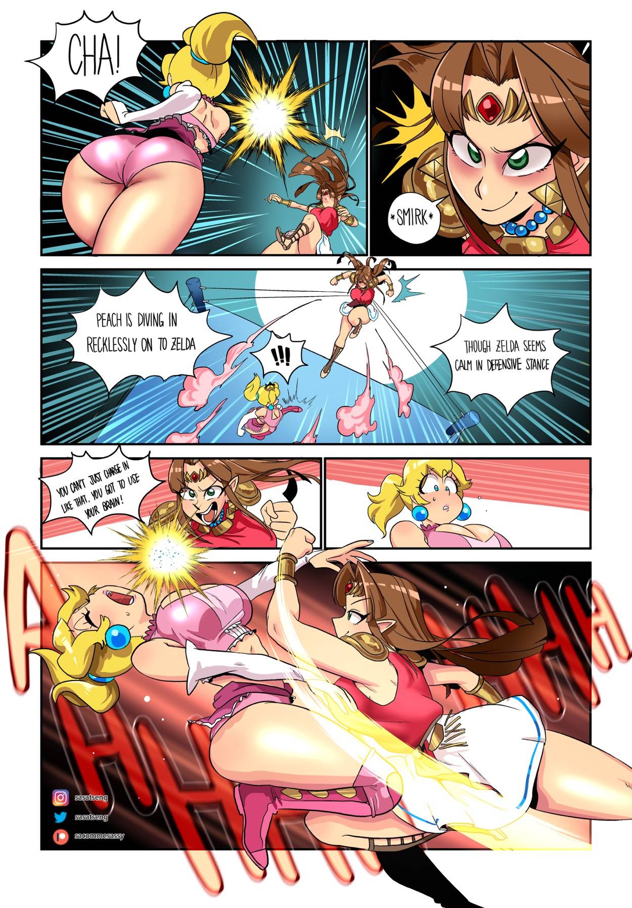 Wrestling Princess (Super Smash Bros.) [DconTheDanceFloor] 1 . Wrestling Princess - Chapter 1 (Super Smash Bros.) [DconTheDanceFloor] – page 28