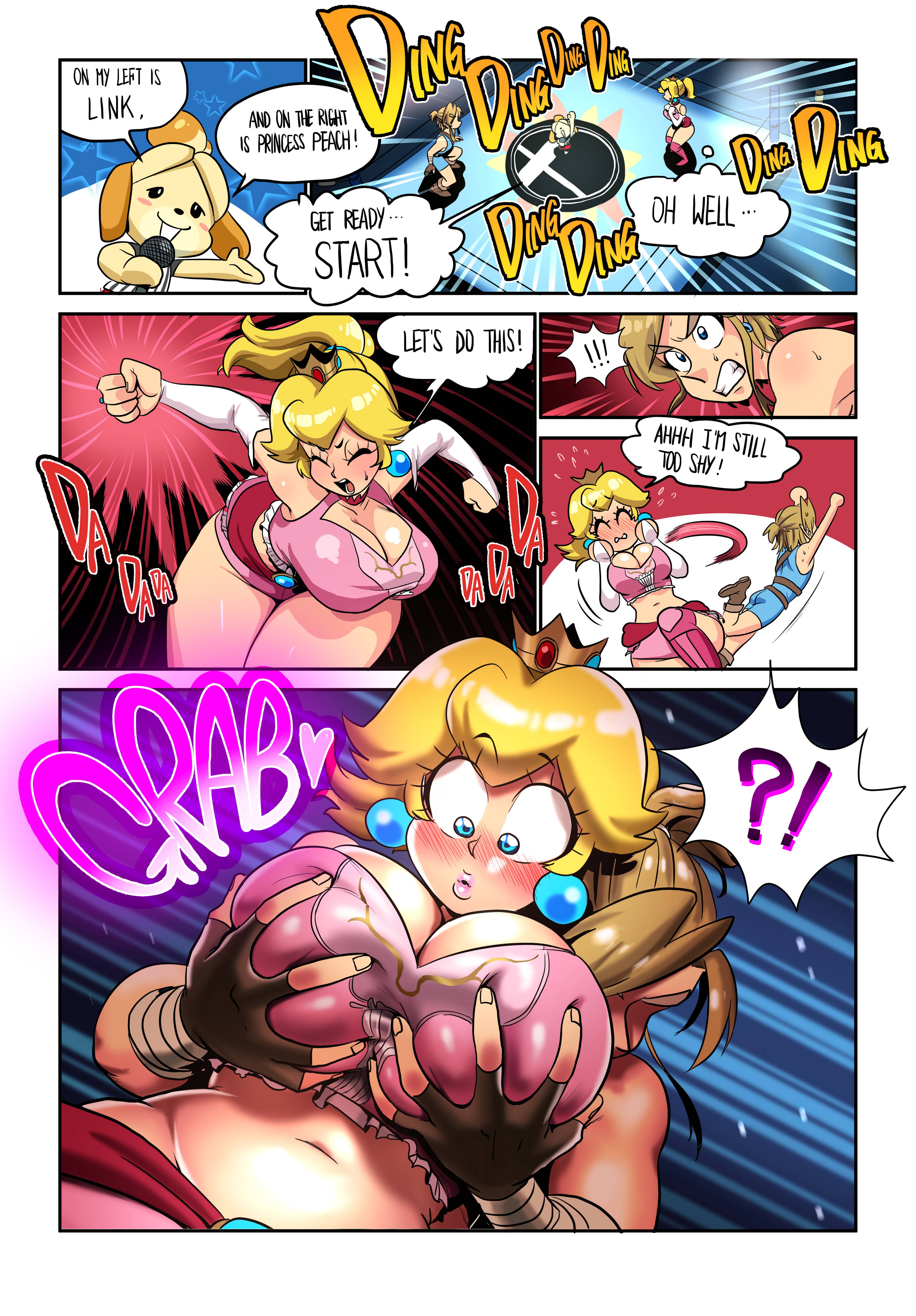 Wrestling Princess (Super Smash Bros.) [DconTheDanceFloor] 1 . Wrestling Princess - Chapter 1 (Super Smash Bros.) [DconTheDanceFloor] – page 4