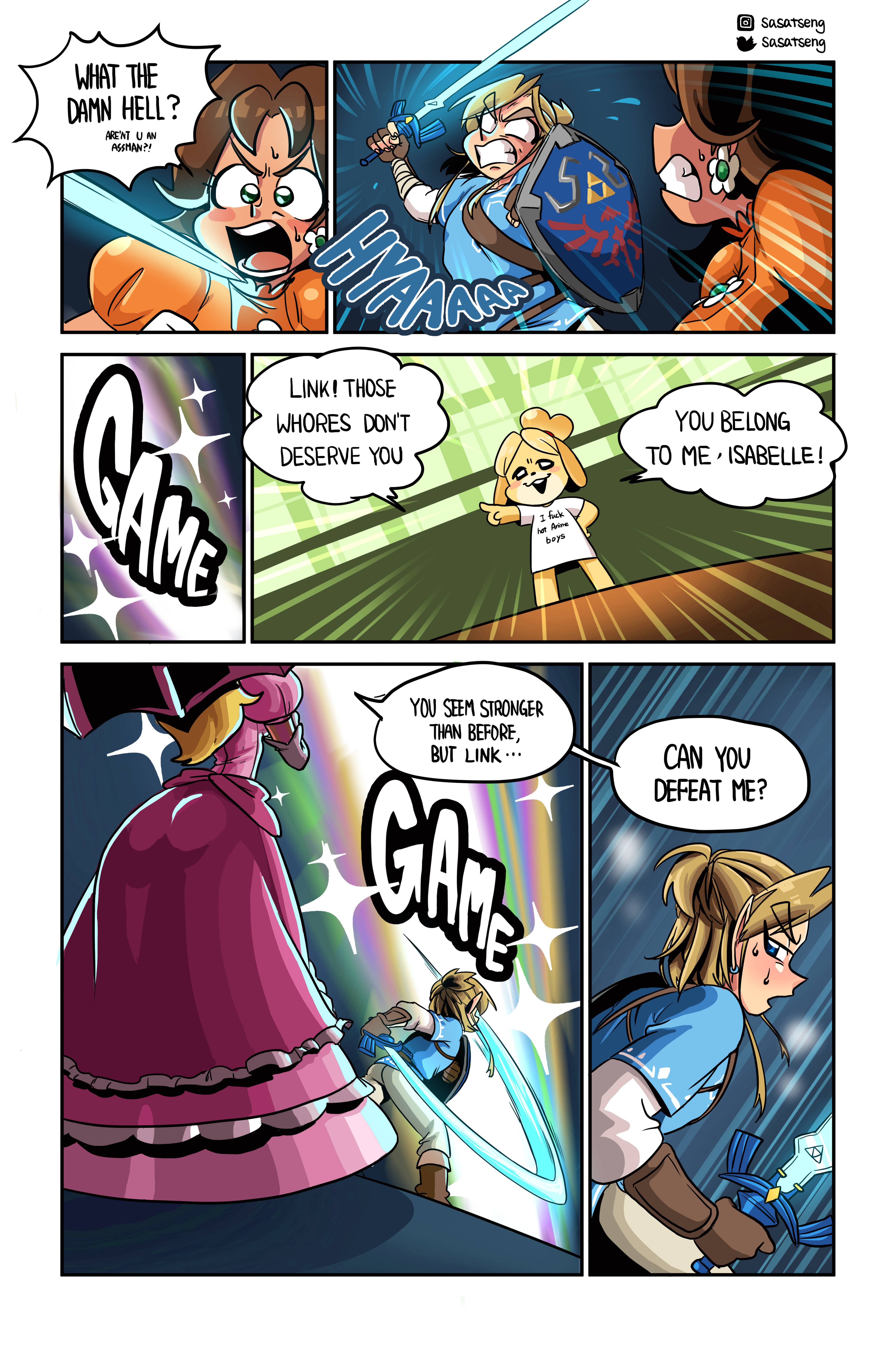 Peach Perfect [DconTheDanceFloor] 3 . Smash - Chapter 3 [DconTheDanceFloor] – page 8