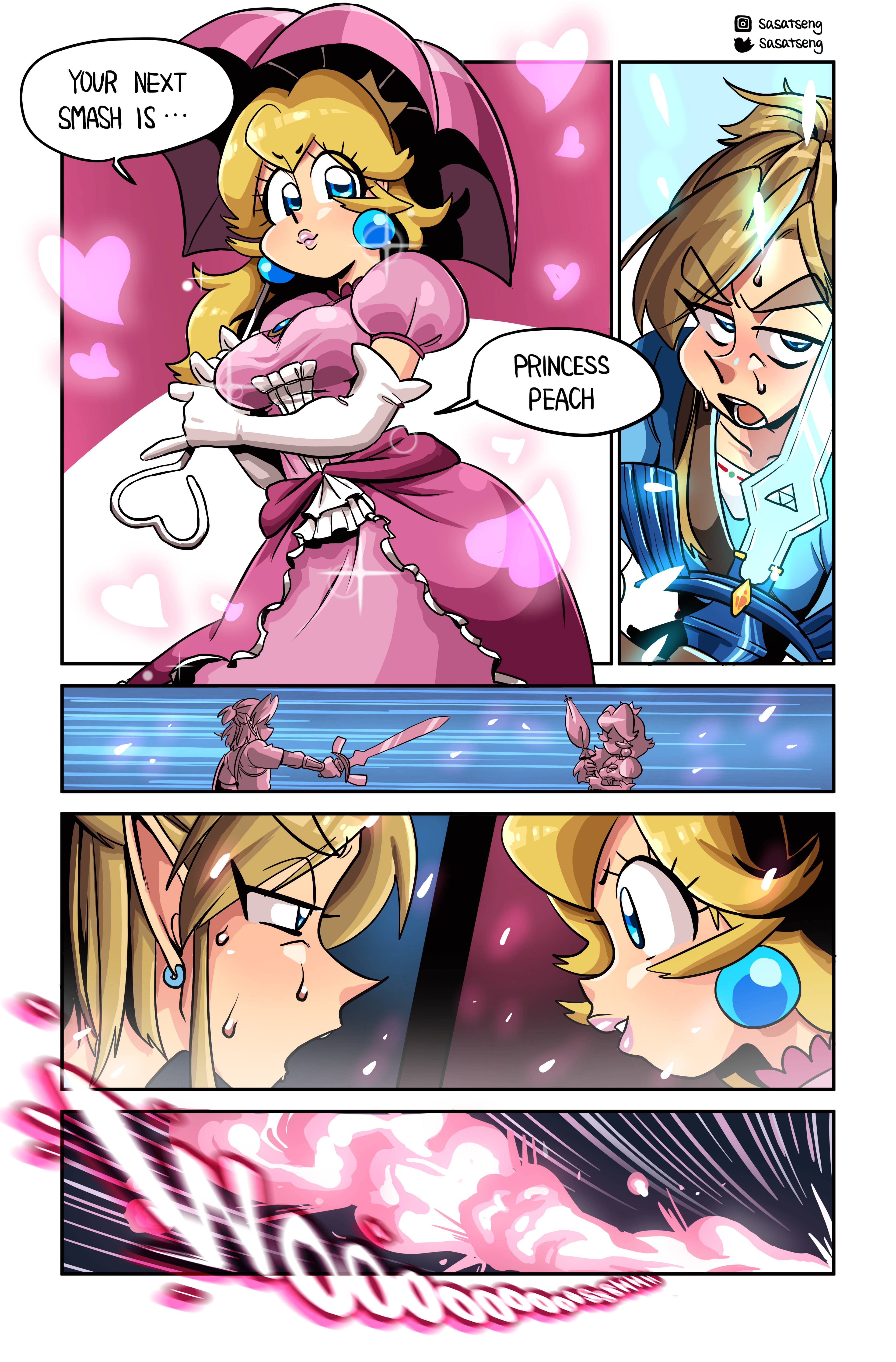 Peach Perfect [DconTheDanceFloor] 3 . Smash - Chapter 3 [DconTheDanceFloor] – page 9