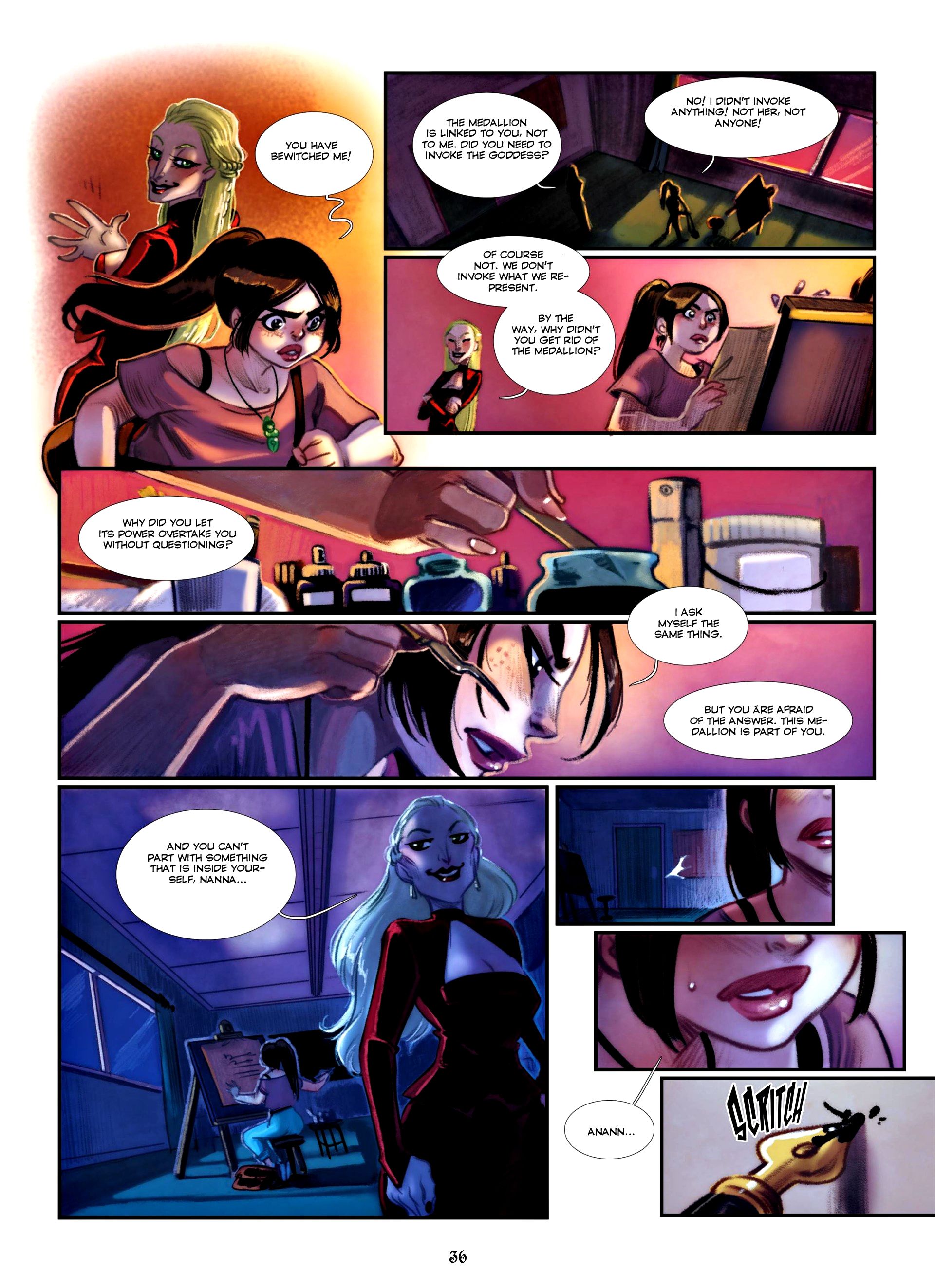 The Goddess [Nephyla] 1 . The Goddess - Chapter 1 [Nephyla] – page 38