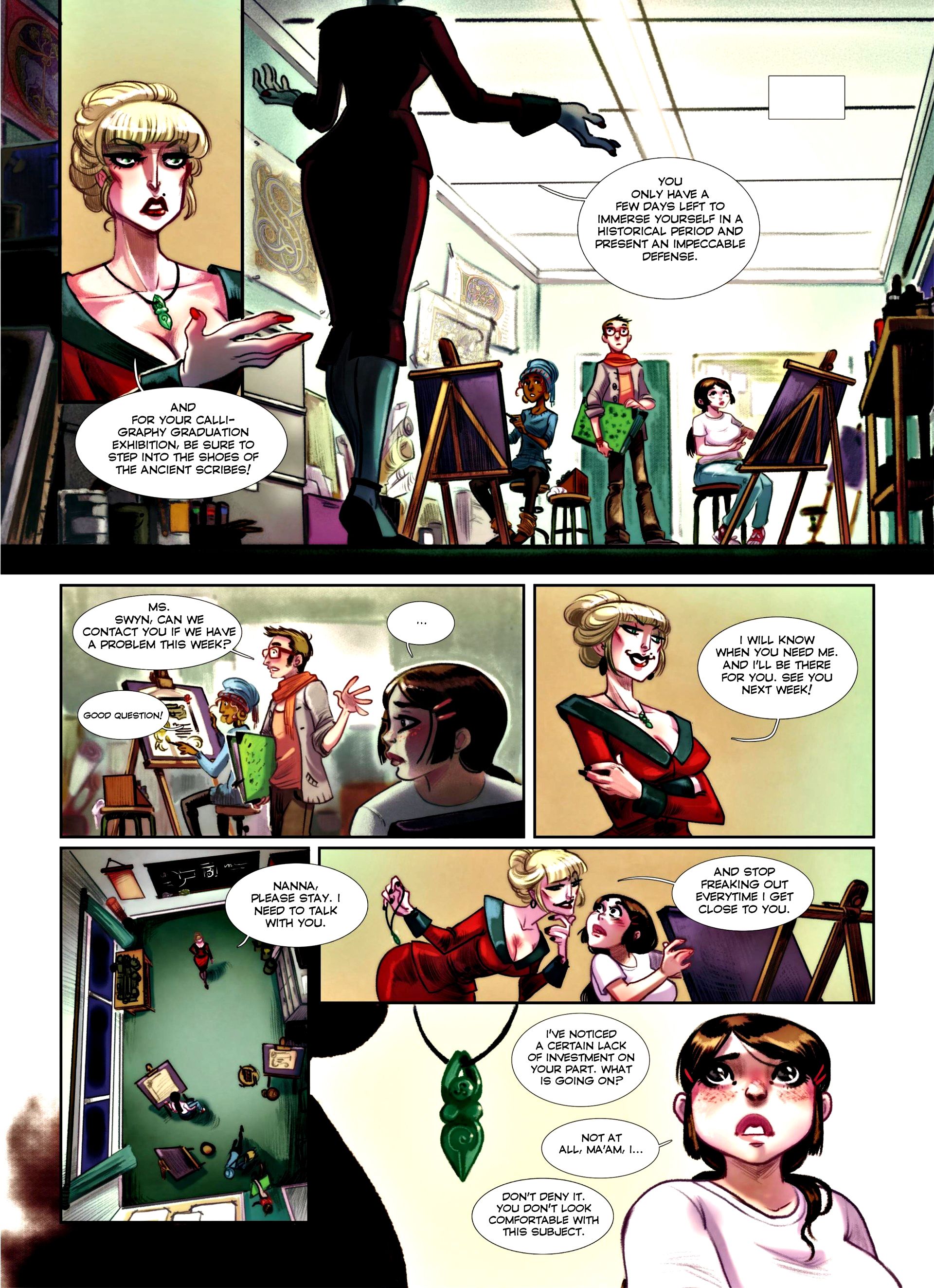 The Goddess [Nephyla] 1 . The Goddess - Chapter 1 [Nephyla] – page 5