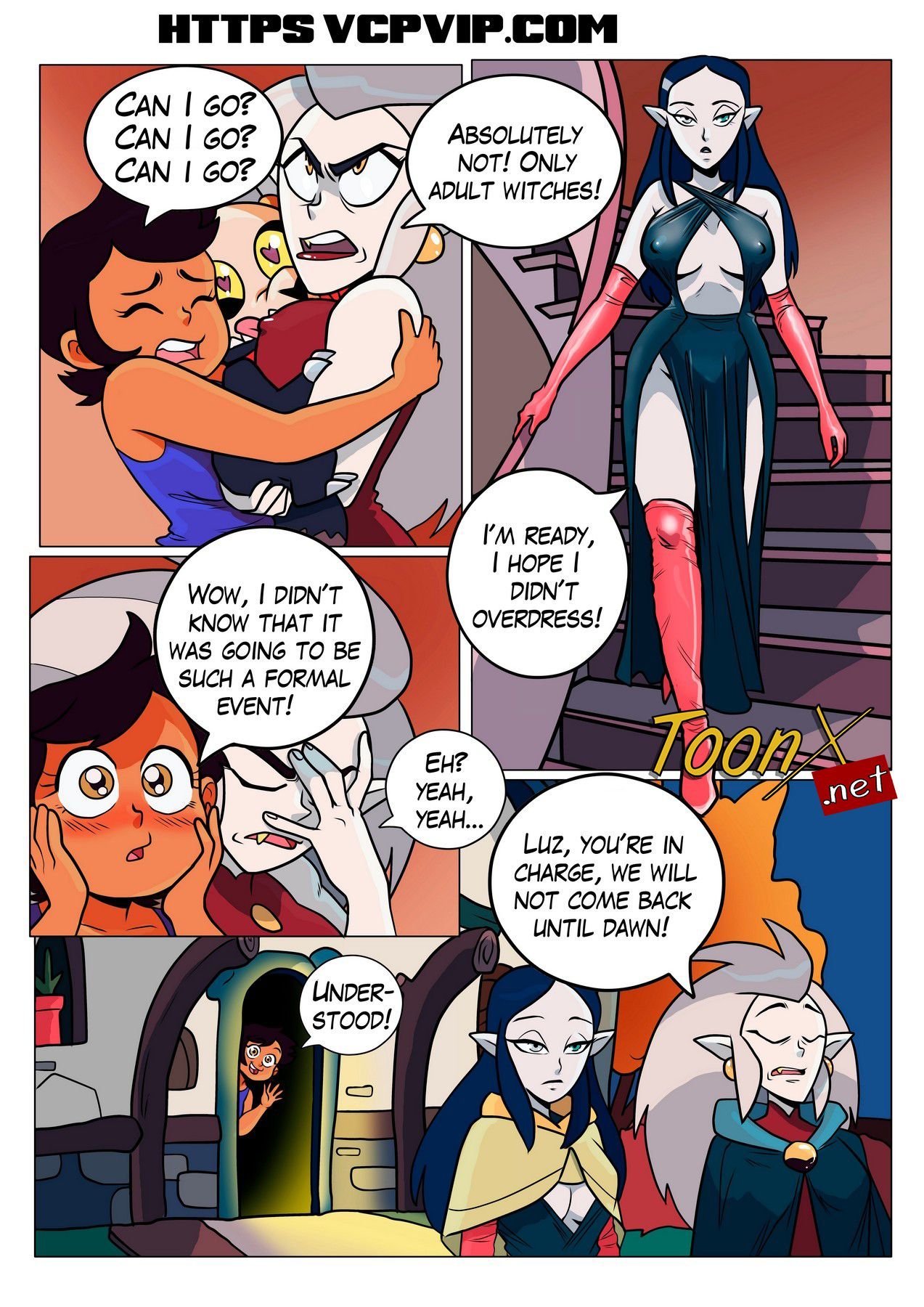 Night Witches (The Owl House) [Gansoman] 1 . Night Witches - Chapter 1 (The Owl House) [Gansoman] – page 7