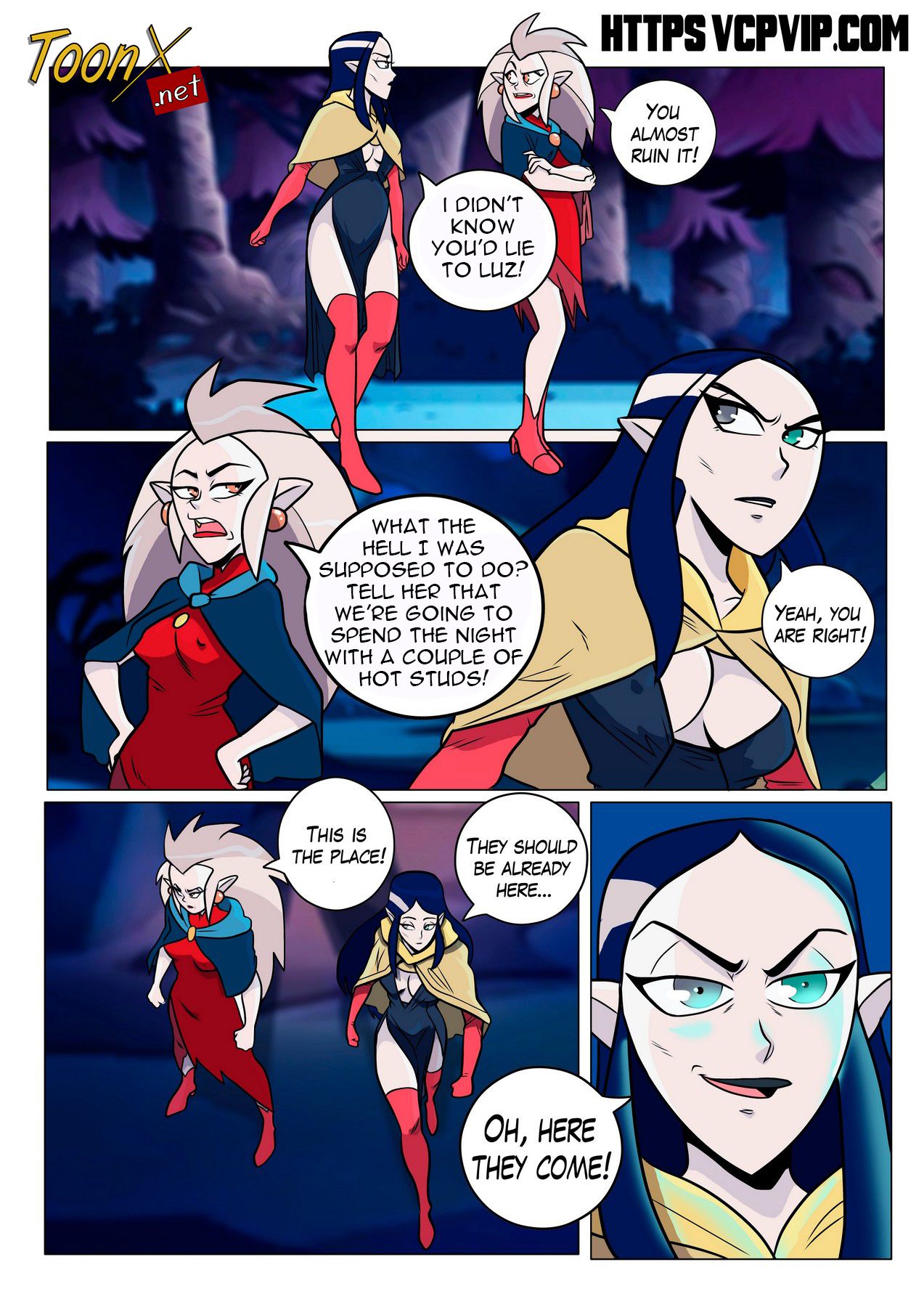 Night Witches (The Owl House) [Gansoman] 1 . Night Witches - Chapter 1 (The Owl House) [Gansoman] – page 8