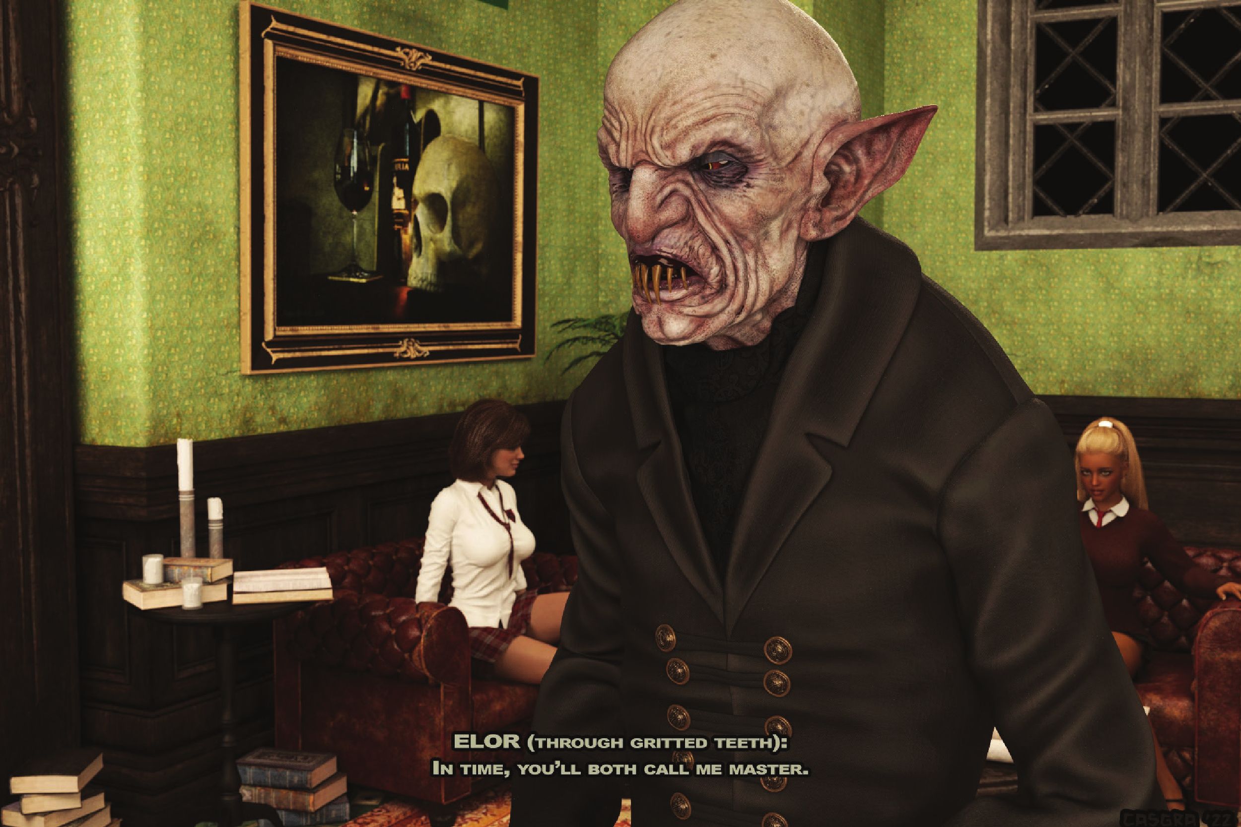 Elor Dophner – The Librarian [Casgra] 1 . Elor Dophner - The Librarian - Chapter 1 [Casgra] – page 35