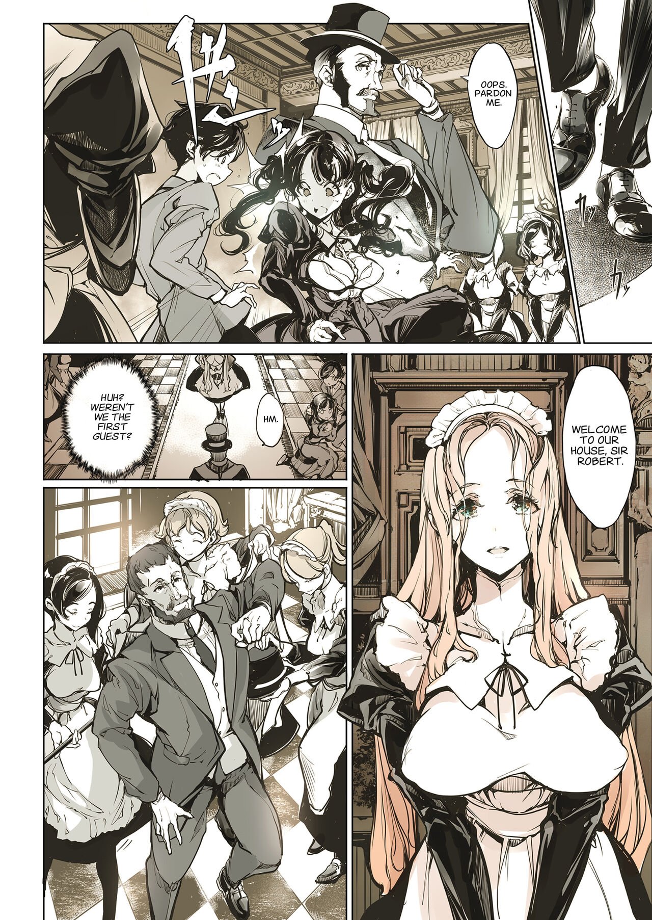 Beatrice Brothel [Endou Okito] 1 . Beatrice Brothel  - Chapter 1 [Endou Okito] – page 9