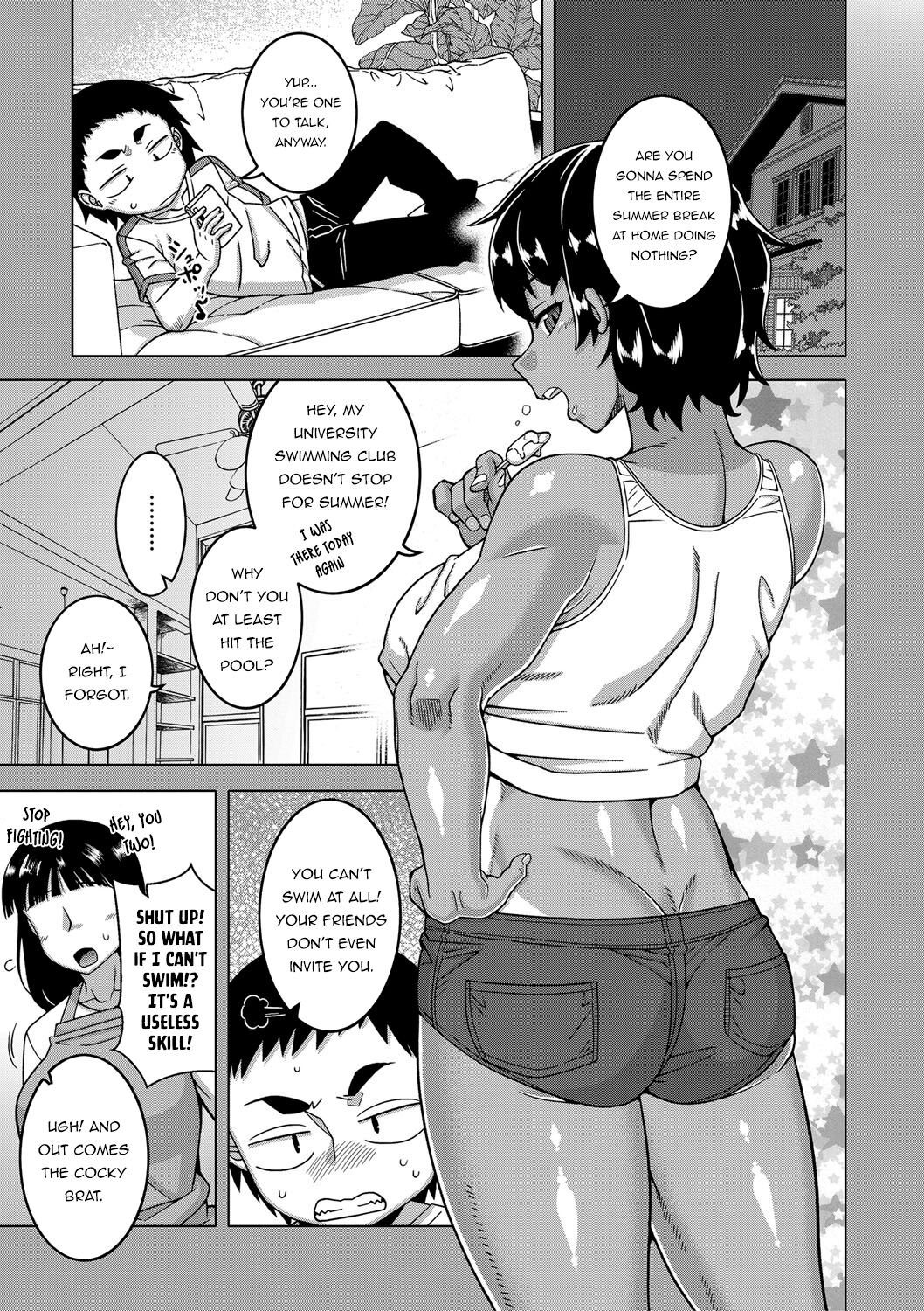 A stupid older sister who is a little beautiful, has big breasts and is just erotic [Takatsu] EXTRA . A stupid older sister who is a little beautiful, has big breasts and is just erotic - [Takatsu] – page 3