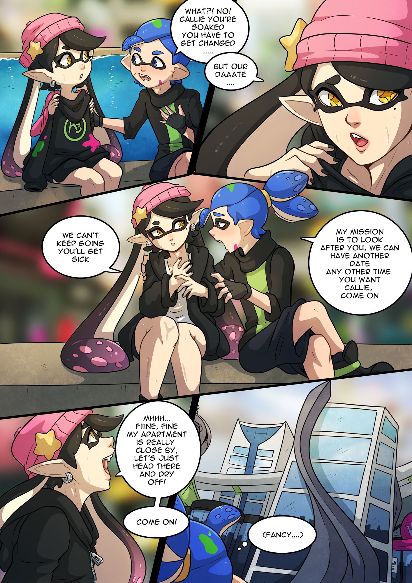 Mission : Callie (Splatoon) [Kinkymation] 1 . Mission : Callie - Chapter 1 (Splatoon) [Kinkymation] – page 11