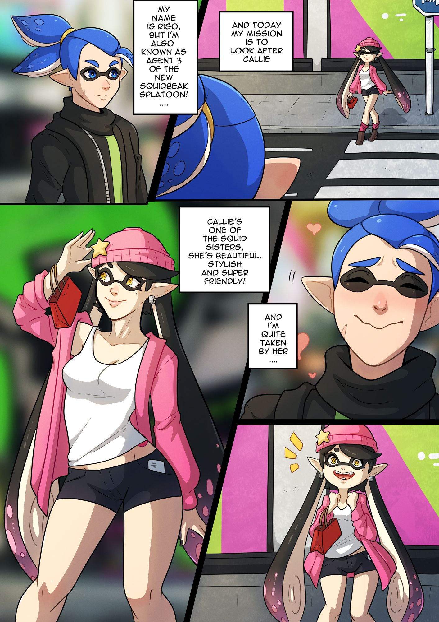 Mission : Callie (Splatoon) [Kinkymation] 1 . Mission : Callie - Chapter 1 (Splatoon) [Kinkymation] – page 3