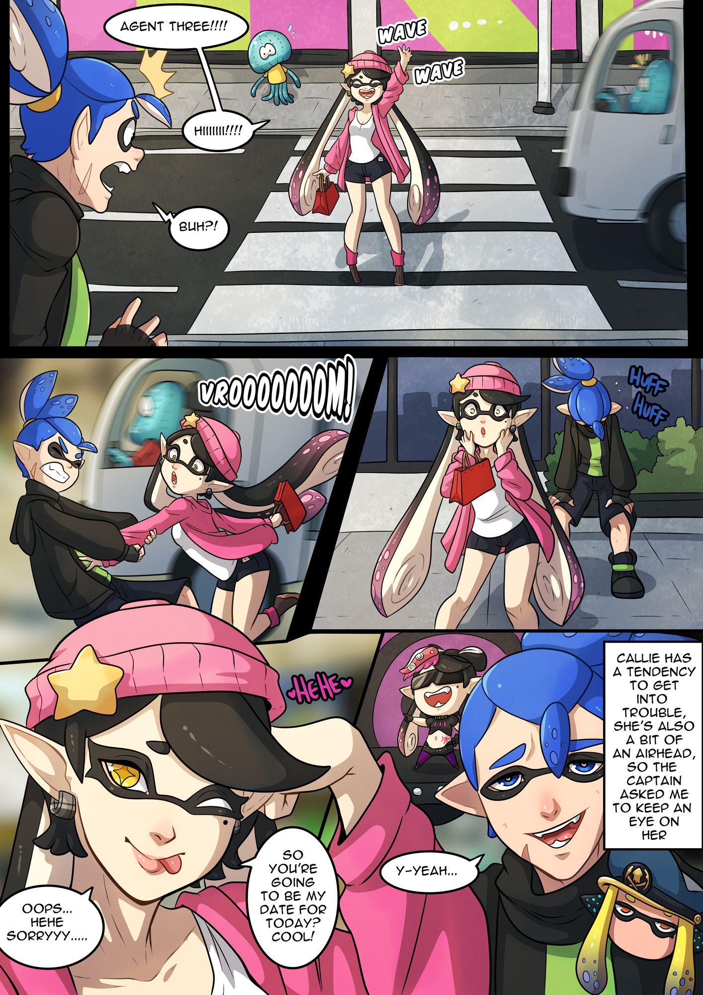 Mission : Callie (Splatoon) [Kinkymation] 1 . Mission : Callie - Chapter 1 (Splatoon) [Kinkymation] – page 4