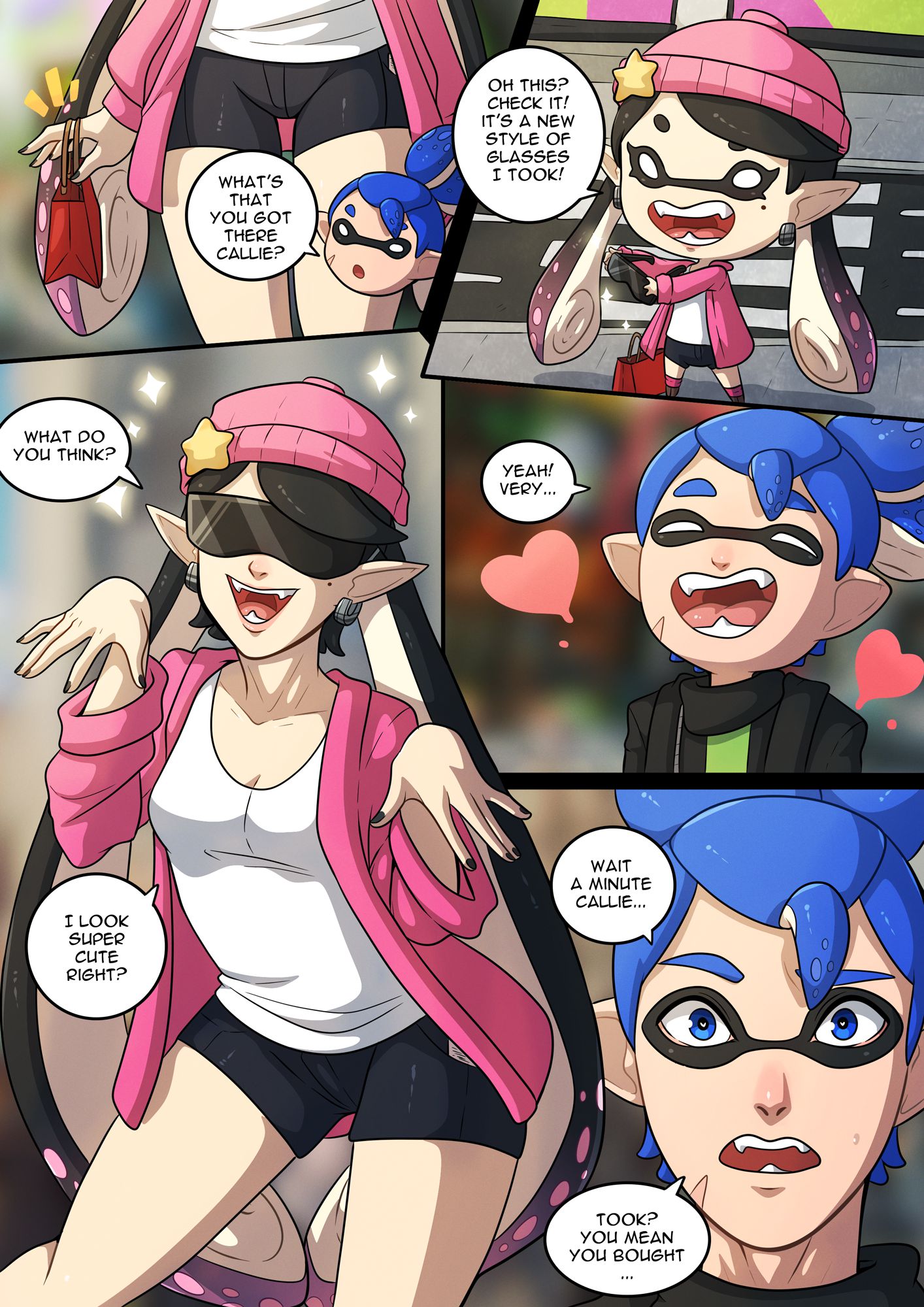 Mission : Callie (Splatoon) [Kinkymation] 1 . Mission : Callie - Chapter 1 (Splatoon) [Kinkymation] – page 5